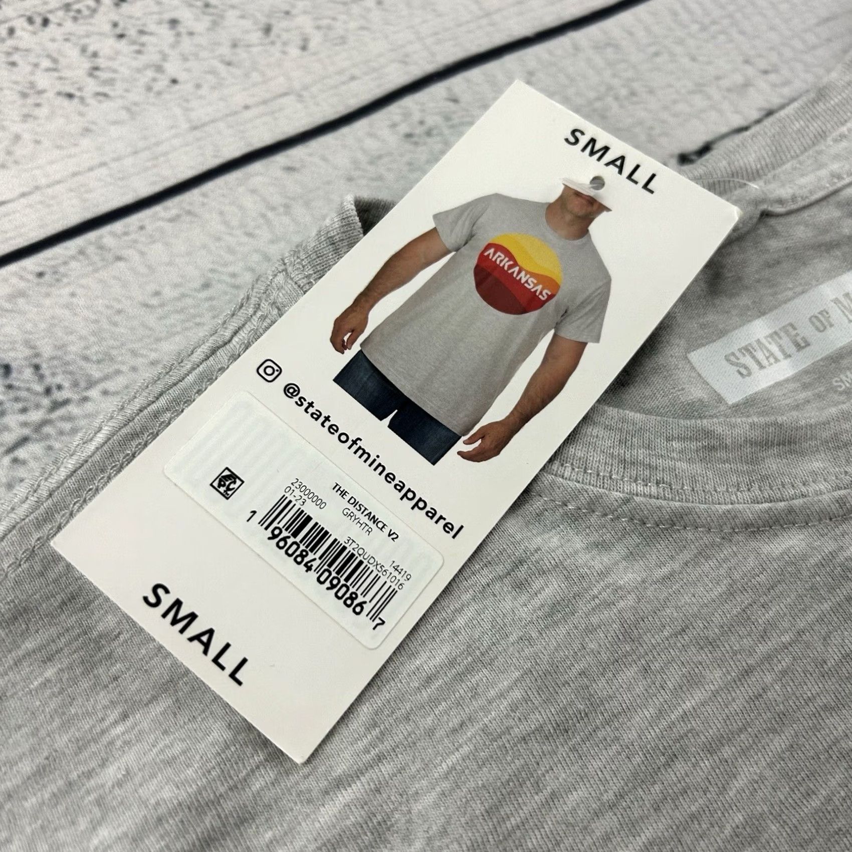 Vintage State Of Mine Michigan Short Sleeve T Shirt Mens S Gray Size US S / EU 44-46 / 1 - 5 Thumbnail