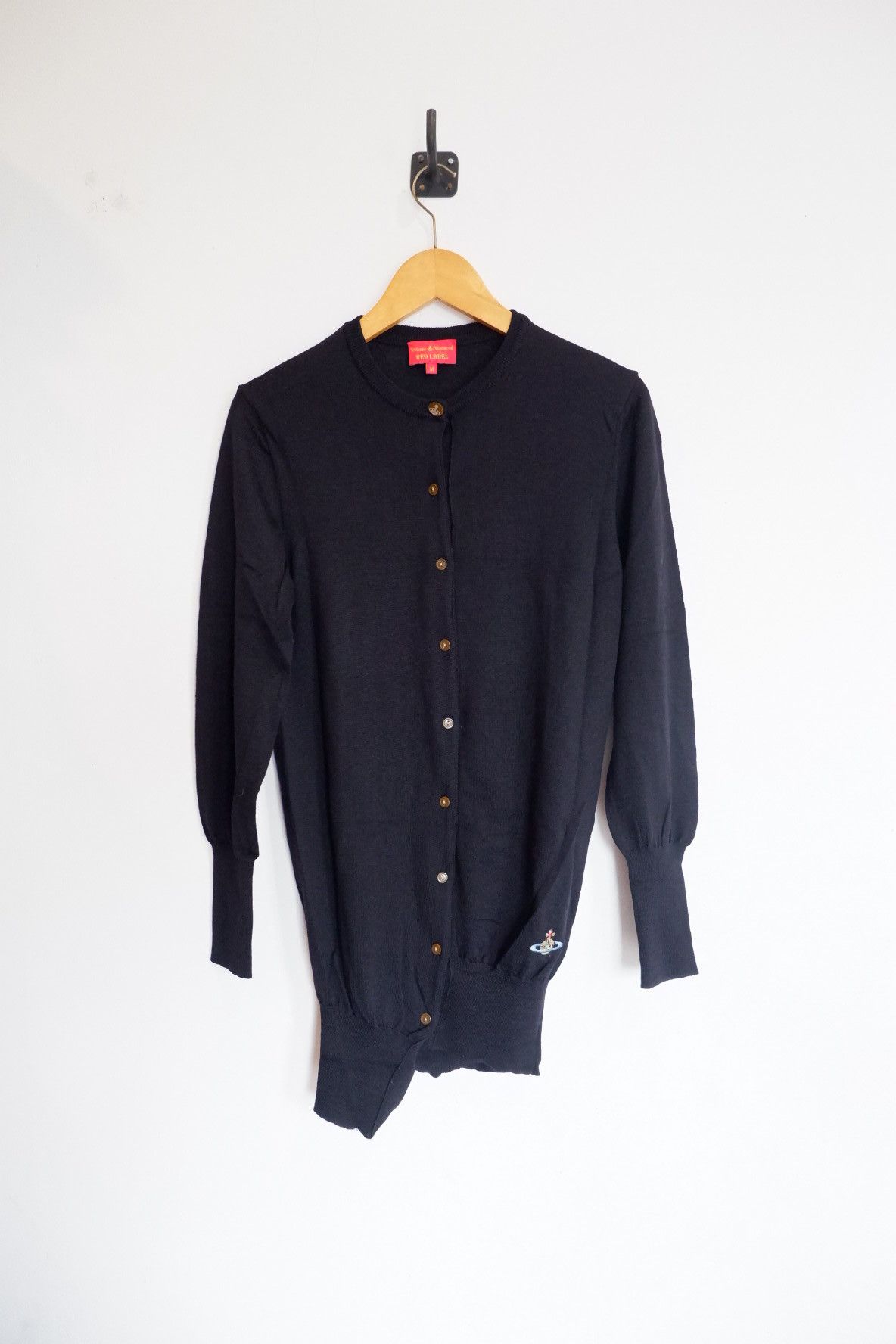 Vivienne Westwood Vivienne Westwood Asymetric Wool Cardigan Size M / US 6-8 / IT 42-44 - 1 Thumbnail