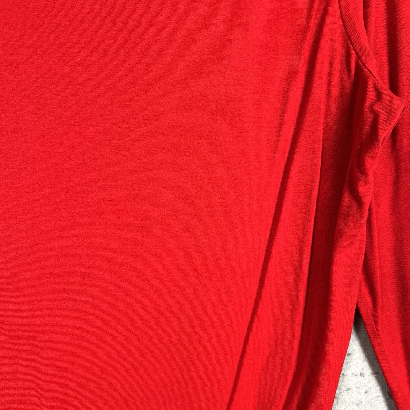 Vintage VINTAGE Hobbs London Boat Neck Blouse Womens Medium Red 3/4 Sleeve Size M / US 6-8 / IT 42-44 - 6 Thumbnail