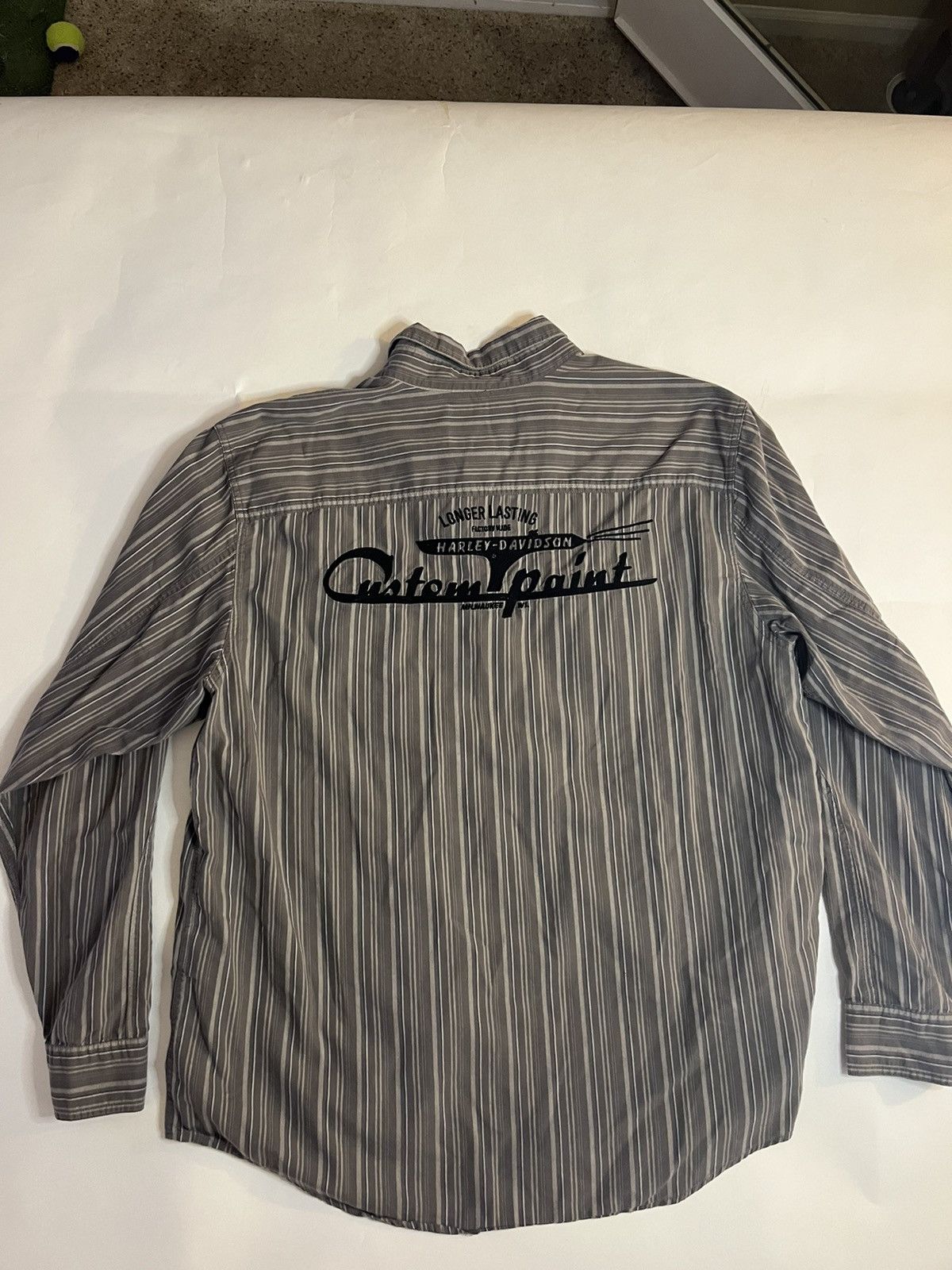 Harley Davidson Harley Davidson Mechanic Shop Shirt Work Shirt Size US XL / EU 56 / 4 - 8 Thumbnail