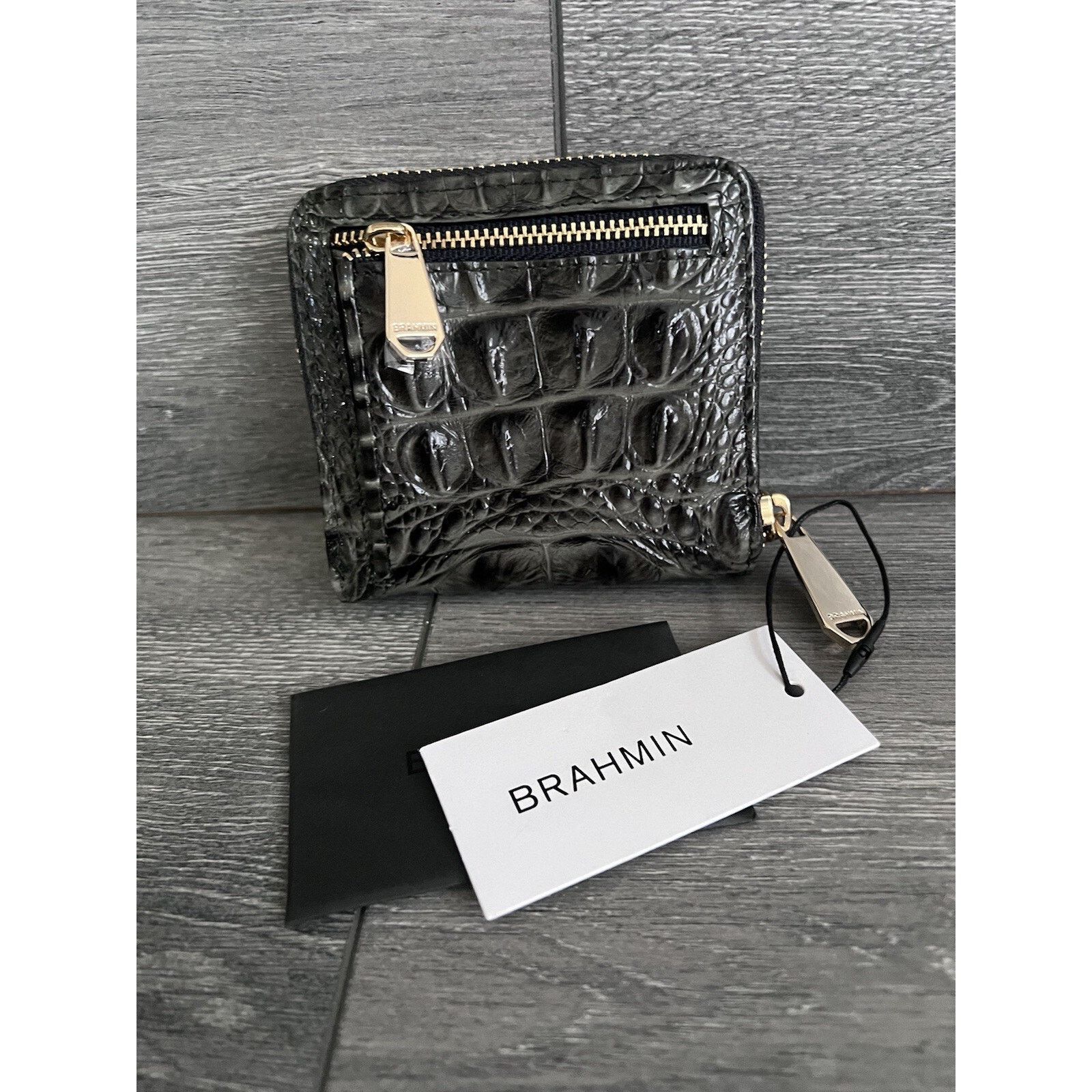 BRAHMIN Brahmin Mini Suri Leather Wallet in Serpentine Melbo B000516 Size ONE SIZE - 2 Thumbnail