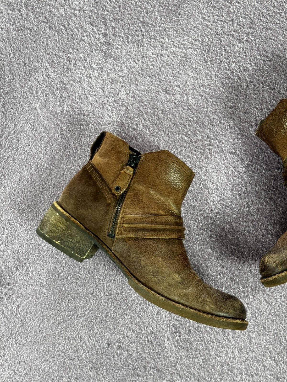 Timberland Vintage Timberland Avant Garde Leather Ankle Boots Size US 8.5 / IT 38.5 - 7 Thumbnail