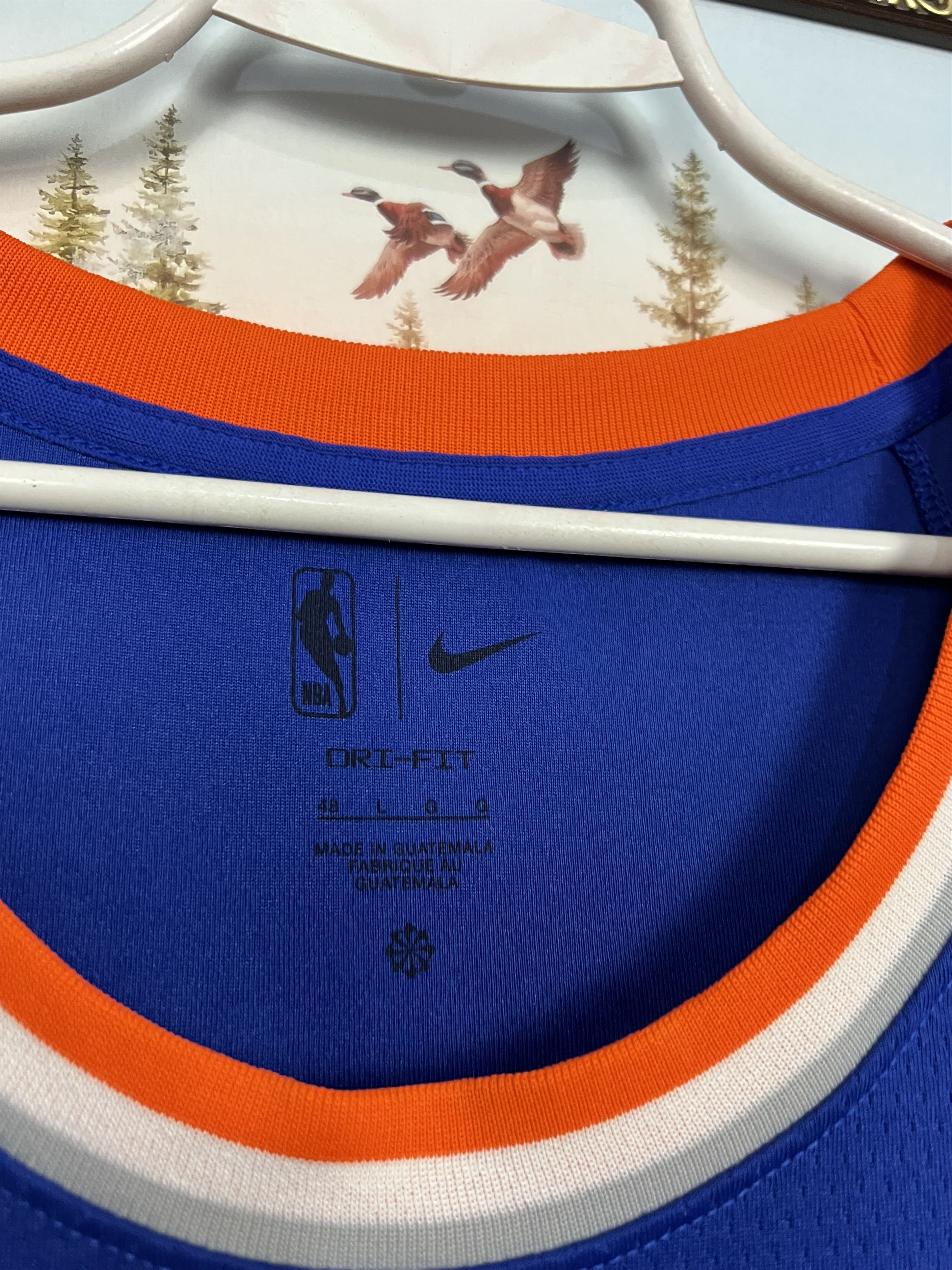 Nike Nike New York Knicks #30 Randle Jersey NBA Trikot Shirt Rare Size US L / EU 52-54 / 3 - 5 Thumbnail