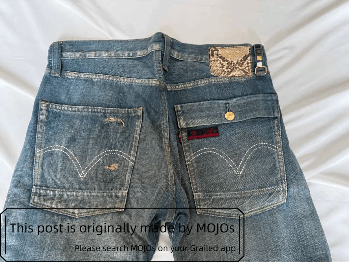CLOT × Levi's Sz 32 Clot x Levi's Python 505 Denim mojos804 Size US 32 / EU 48 - 7 Thumbnail