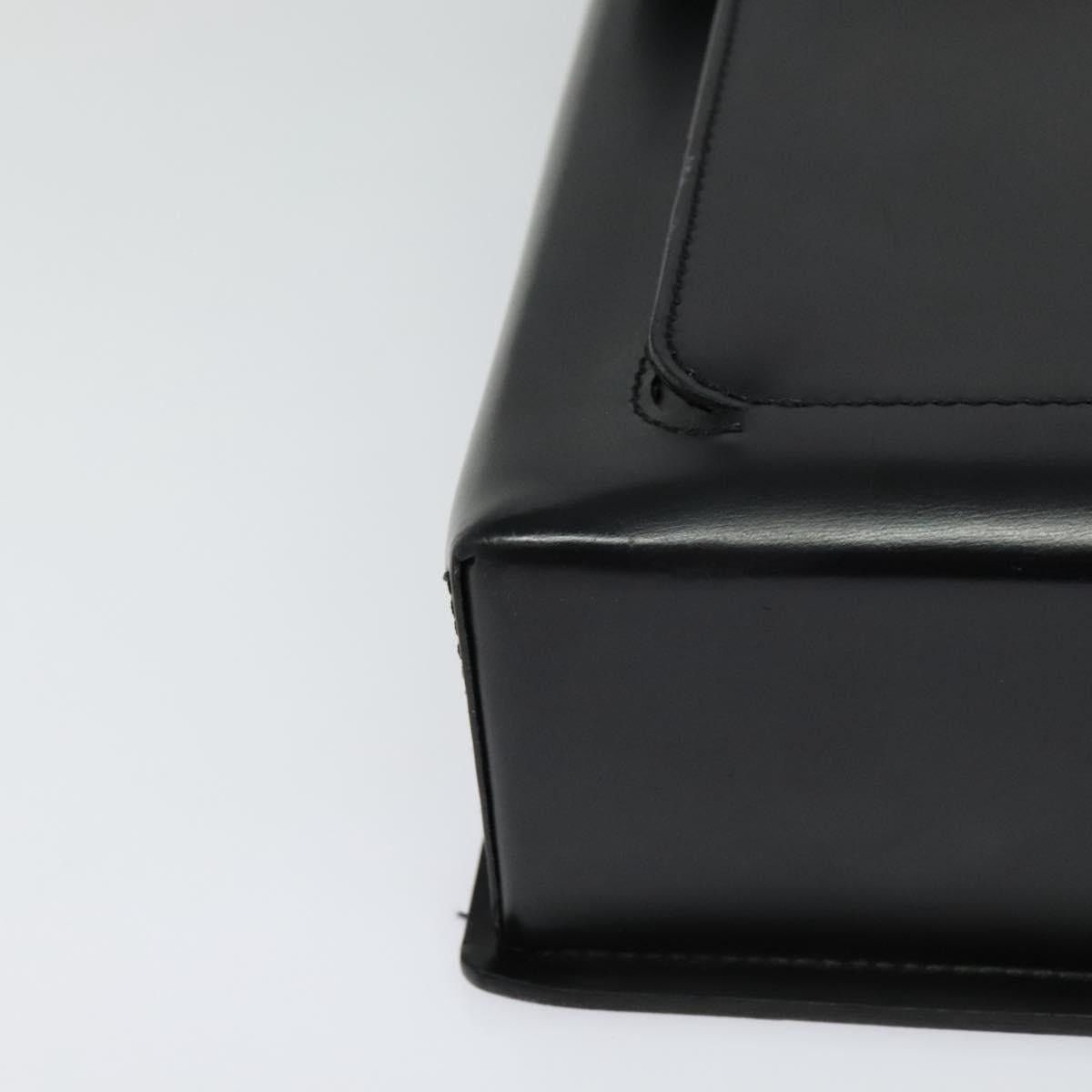 Louis Vuitton LOUIS VUITTON Liege Fantassan Shoulder Bag Leather Black Size ONE SIZE - 9 Thumbnail