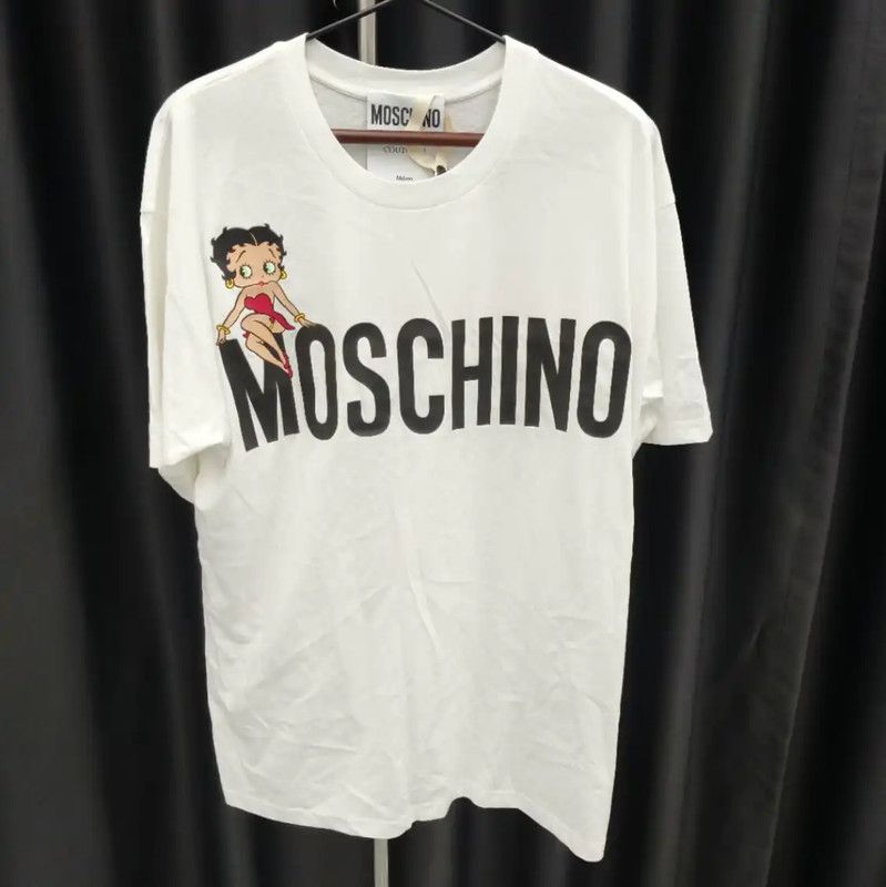 Moschino Moschino White Cotton T-Shirt with Betty Boop 0089 Size XS / US 0-2 / IT 36-38 - 1 Thumbnail