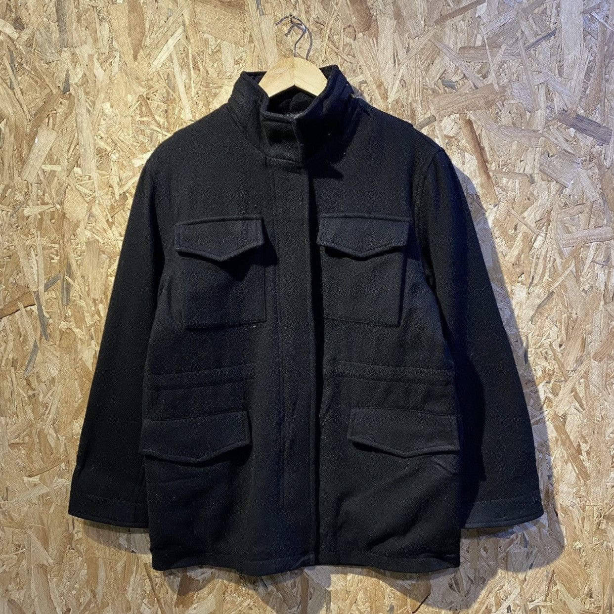 Designer × Vintage Crazy Vintage Essential Wool Multi Pocket Jackets Made Italy Size US L / EU 52-54 / 3 - 1 Thumbnail