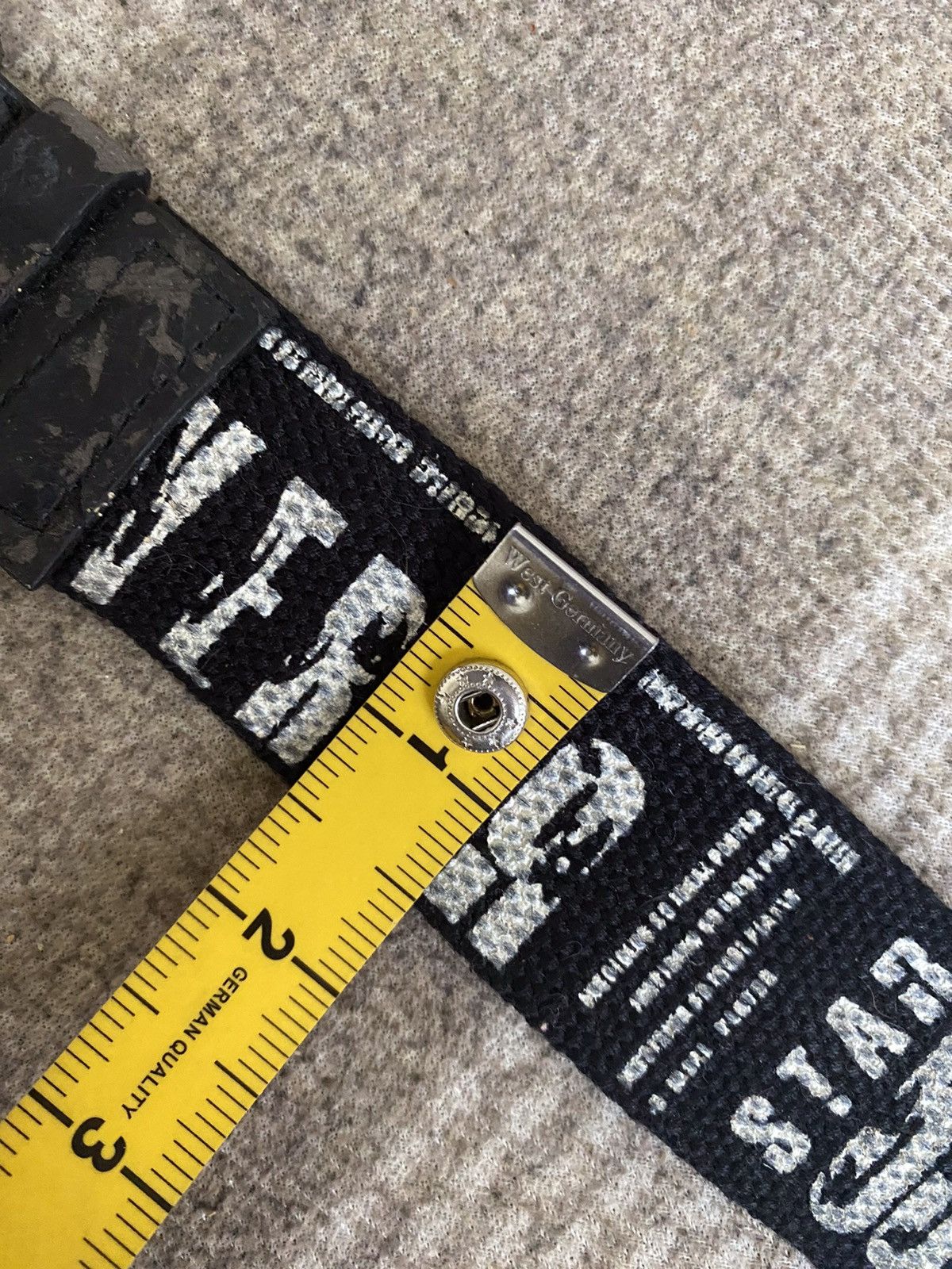 Other Vintage Spellout Buckle Belt Size ONE SIZE - 11 Thumbnail