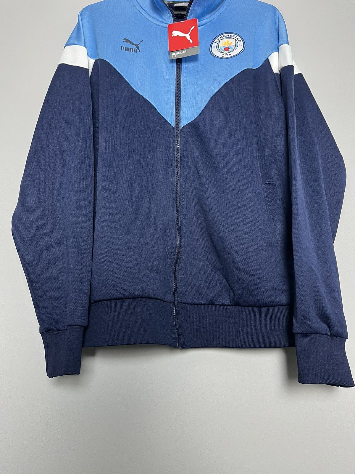 Puma Puma Manchester City zip sweatshirt with tags soccer footbal Size US L / EU 52-54 / 3 - 2 Thumbnail