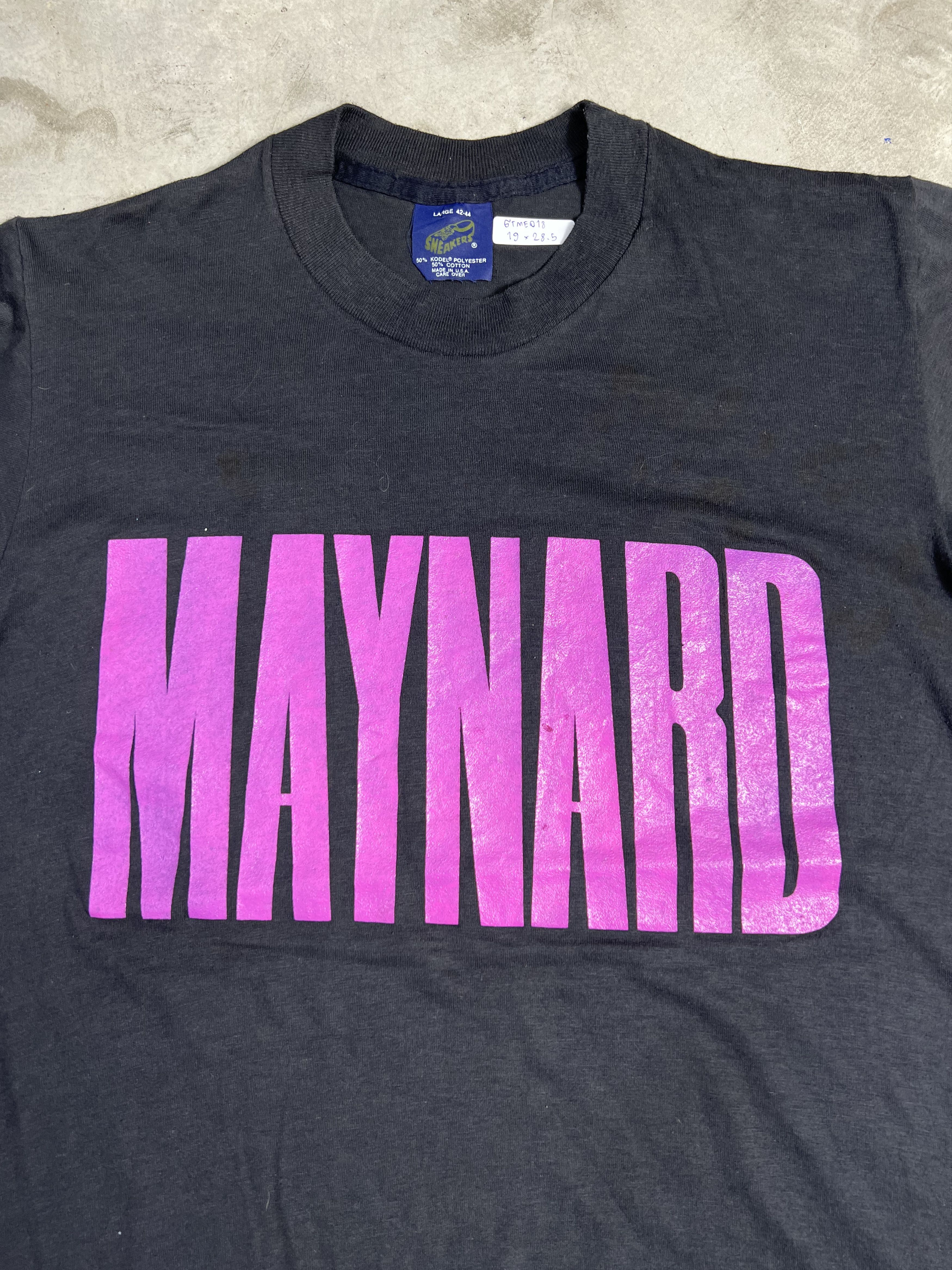 Band Tees Vintage 80s Maynard Ferguson Jazz Musician Tee (L) GTME018 Size US L / EU 52-54 / 3 - 2 Thumbnail