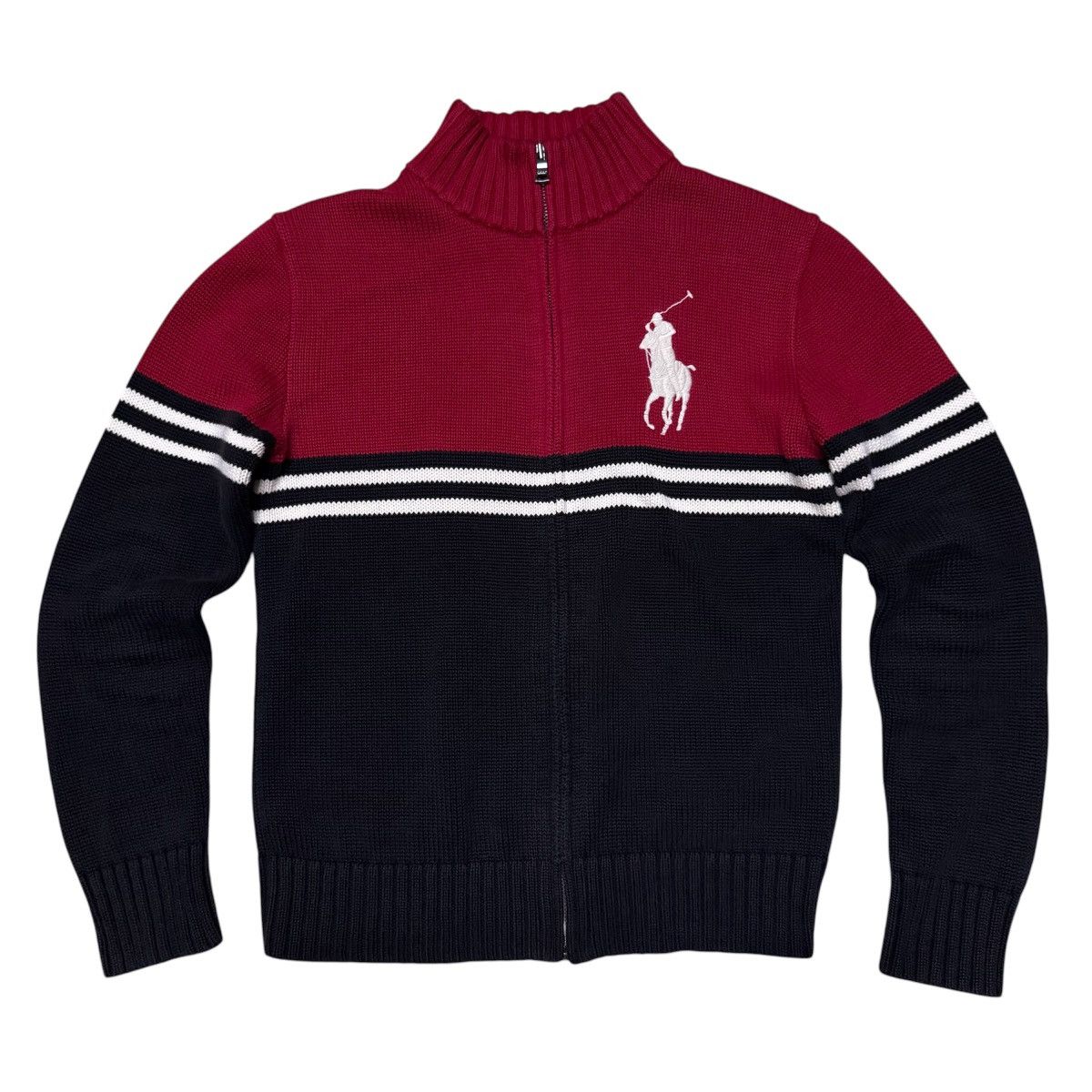 Polo Ralph Lauren Polo Ralph Lauren Zipper Sweater Knitwear Size US XS / EU 42 / 0 - 1 Thumbnail