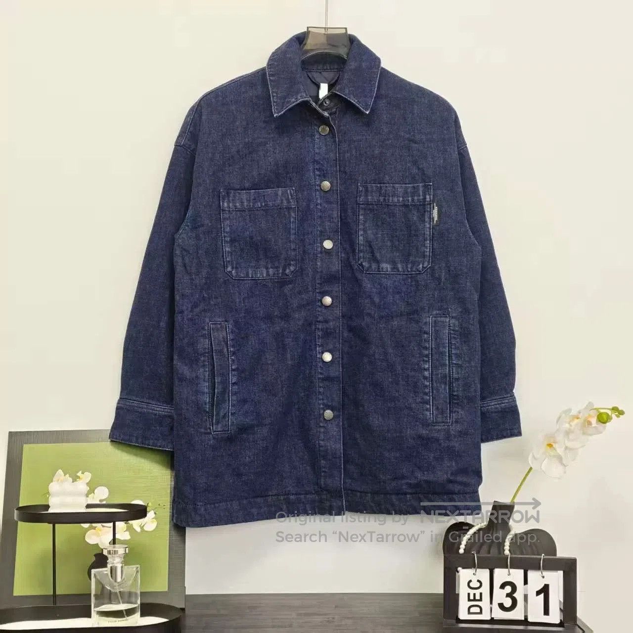 Weekend Max Mara Maxmara Weekend Denim Cotton Jacket. Size XS / US 0-2 / IT 36-38 - 1 Thumbnail