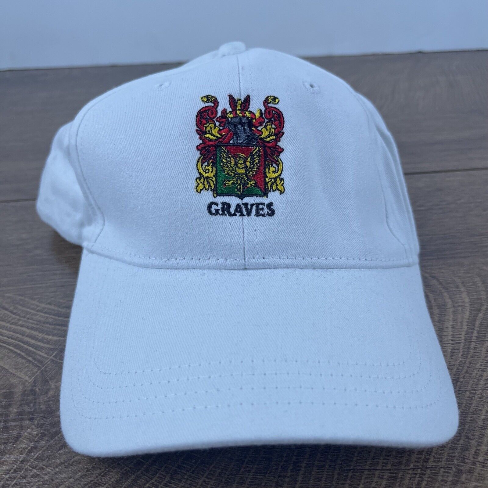 Other Graves Hat White Cap Hat Graves Adjustable Hat White Adult H Size ONE SIZE - 1 Thumbnail