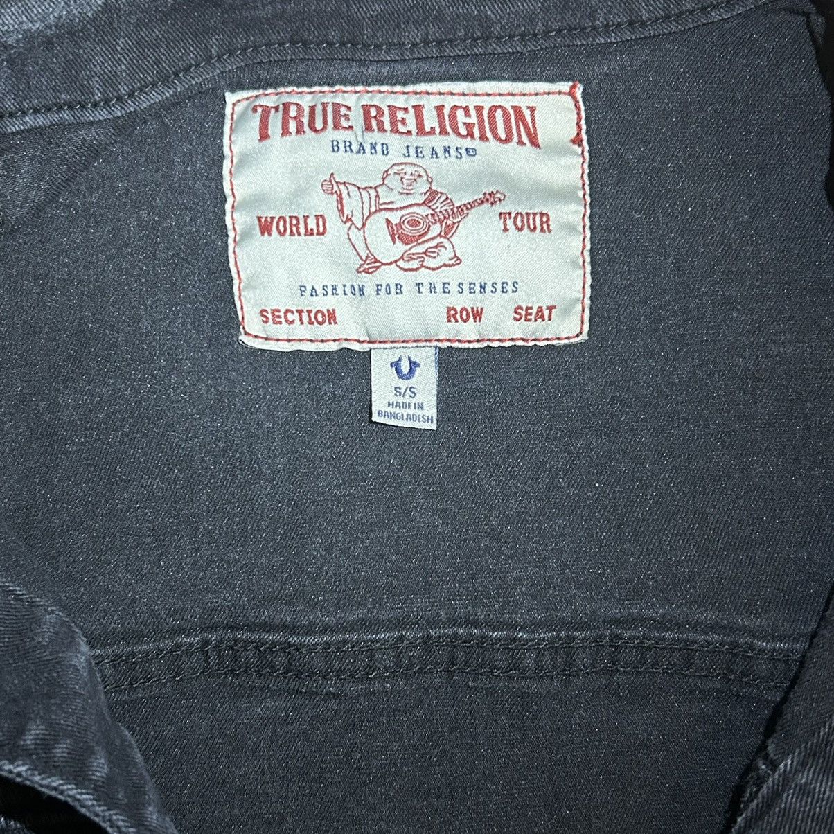 True Religion Black Denim Jacket Size US S / EU 44-46 / 1 - 2 Thumbnail