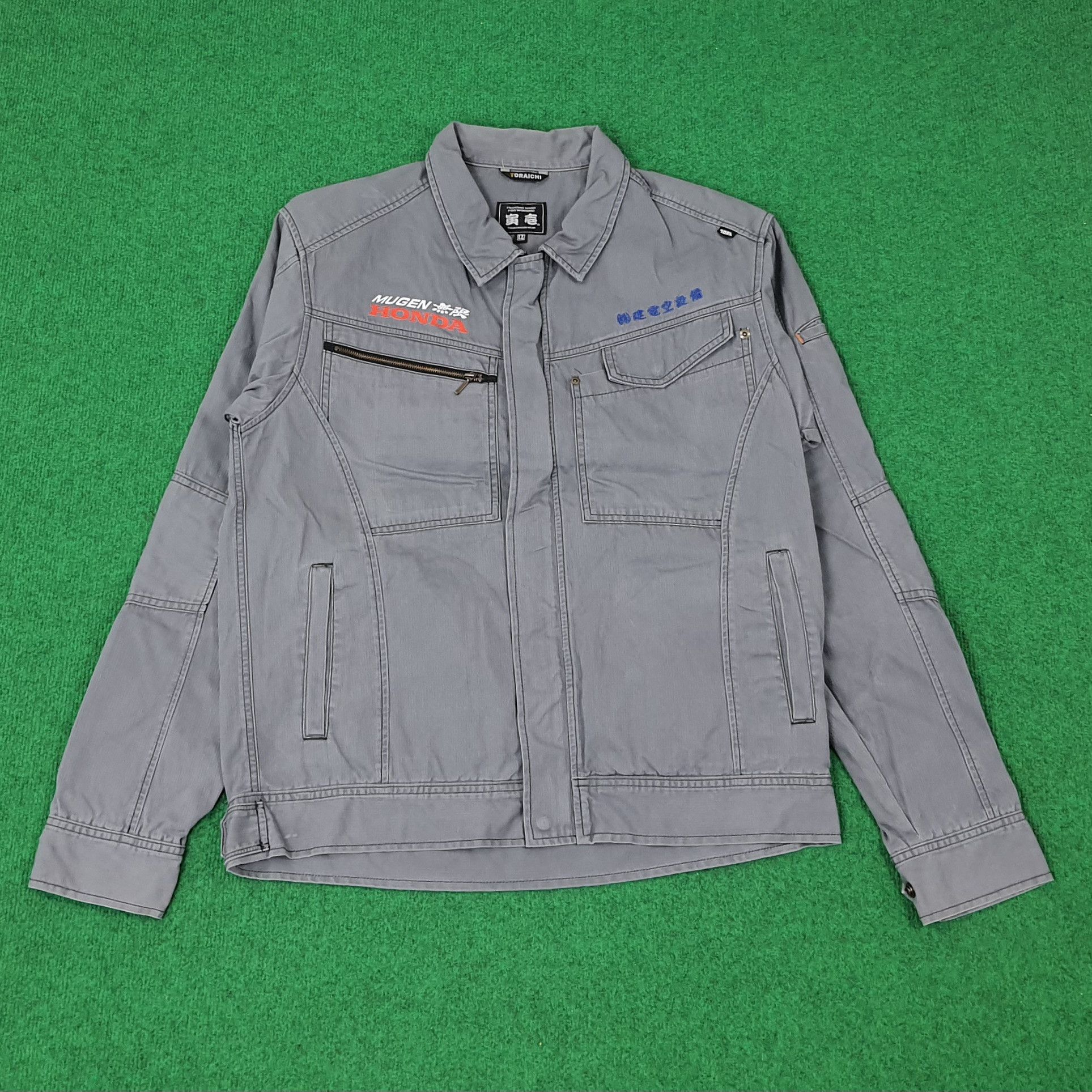 Japanese Brand × Vintage Vintage Honda Mugen Racing Motorsports Jacket C229N19 Size US M / EU 48-50 / 2 - 3 Thumbnail