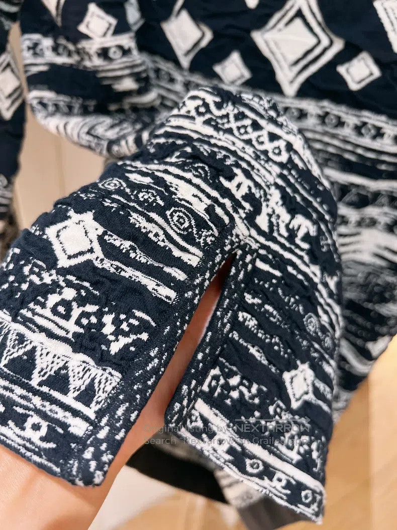 Chanel Chanel Greek catwalk style printed and dyed style knitted Size XXS / US 00 / IT 34 - 6 Thumbnail