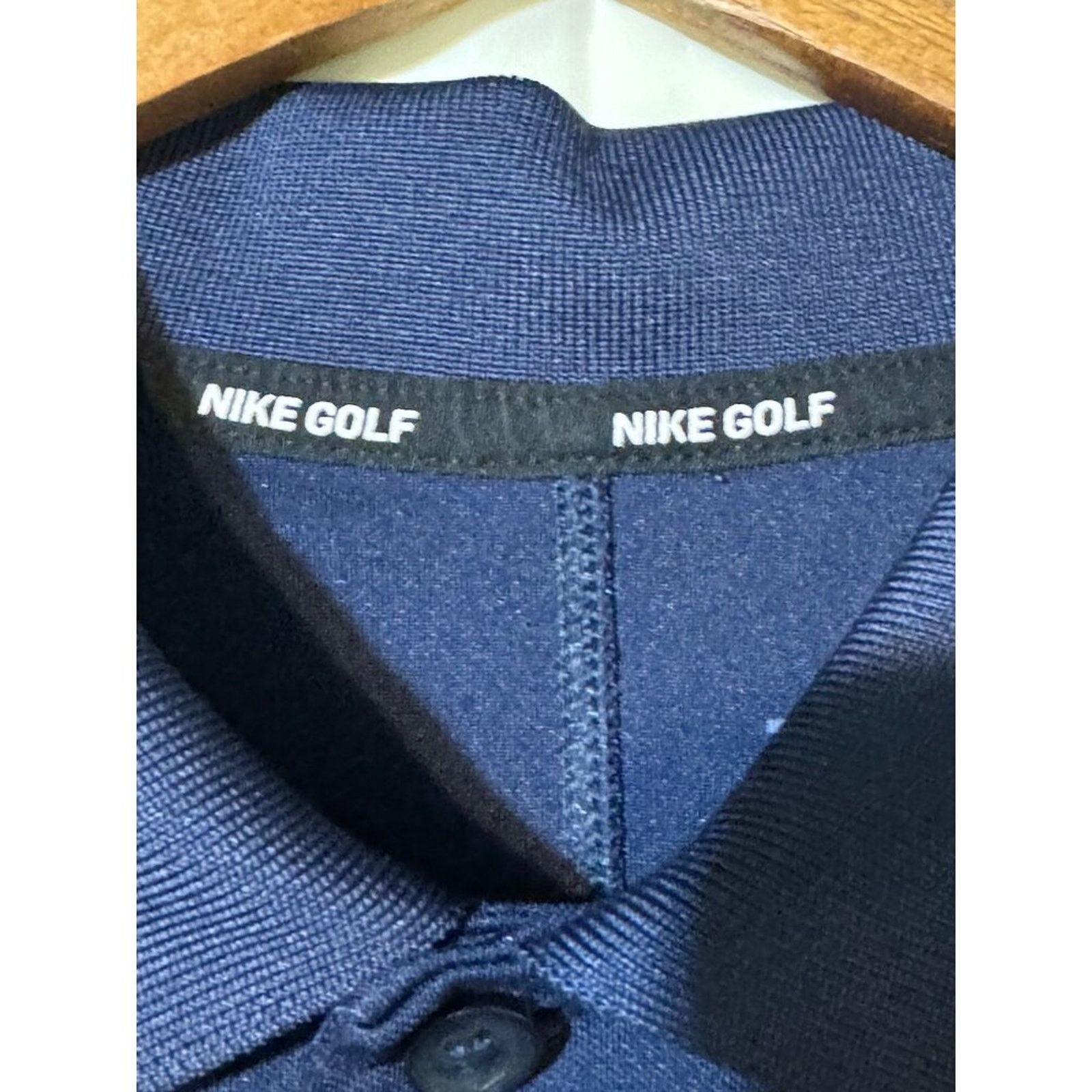 Nike Nike Golf Dri-Fit Polo Shirt Navy Performance Large Size US L / EU 52-54 / 3 - 5 Thumbnail