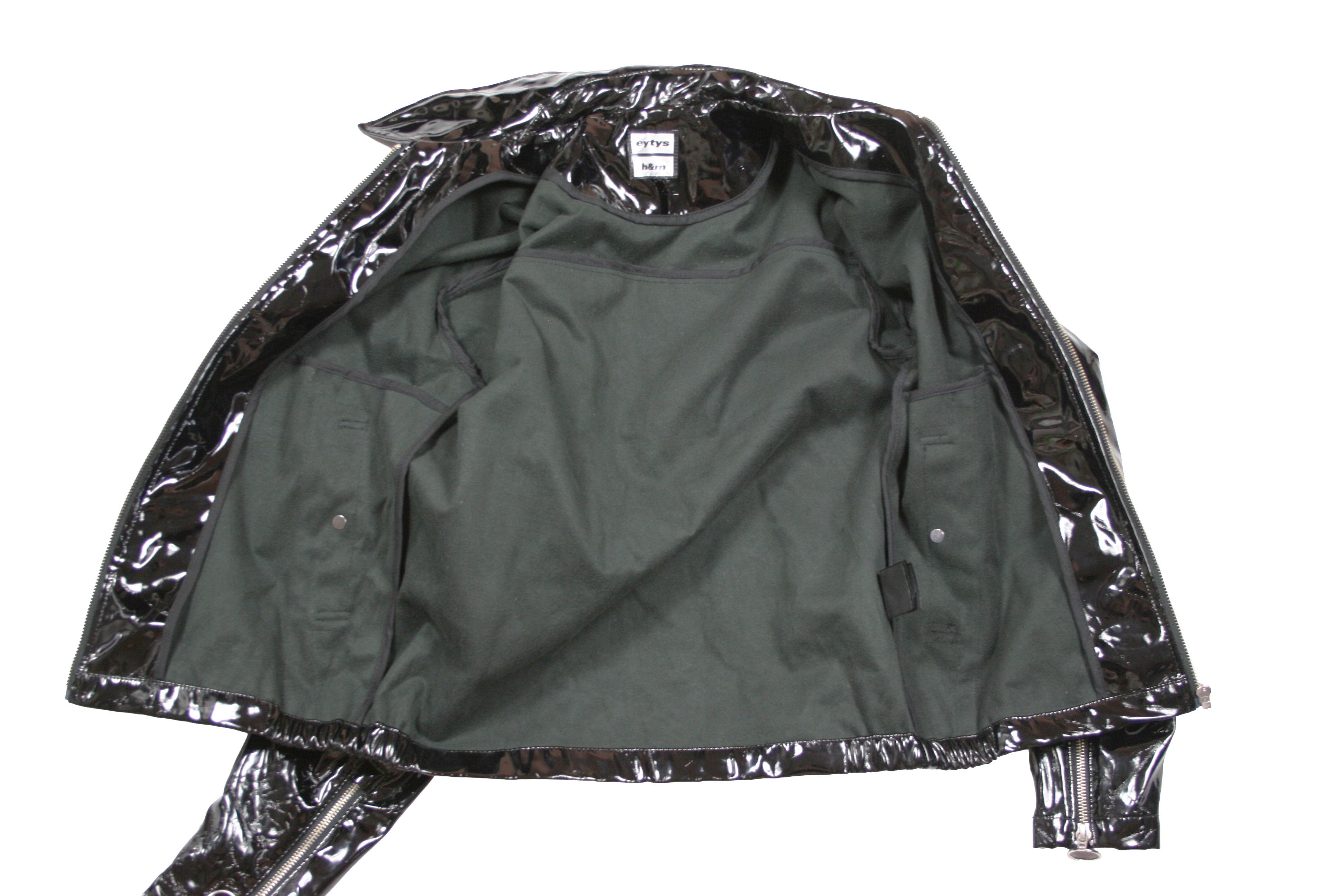 Eytys X H&M Latex Vinyl Patent Jacket Size XS / US 0-2 / IT 36-38 - 10 Thumbnail