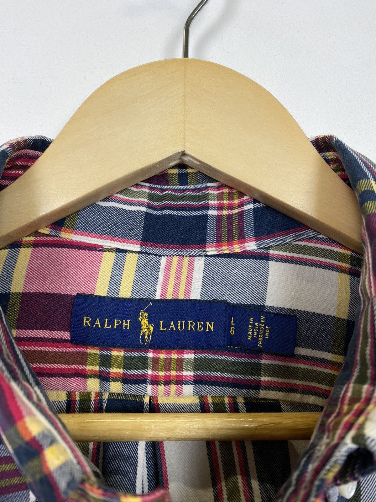 Polo Ralph Lauren RL Ralph Lauren Y2K Plaid Shirt Buttons-Up Long Sleeve 90’s Size US L / EU 52-54 / 3 - 5 Thumbnail