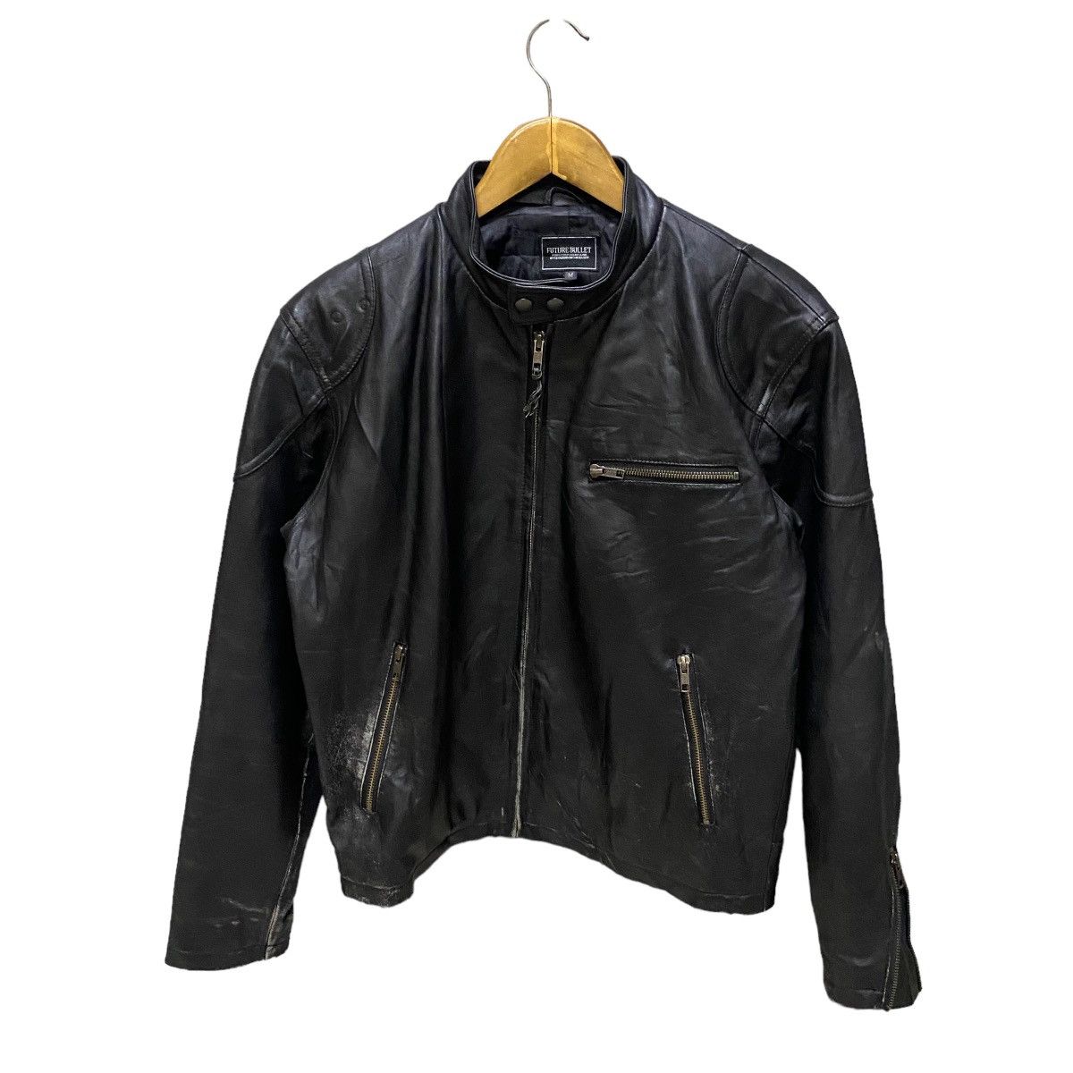 RIDING HIGH × Vintage Future Bullet leather rider jacket Size US M / EU 48-50 / 2 - 1 Thumbnail