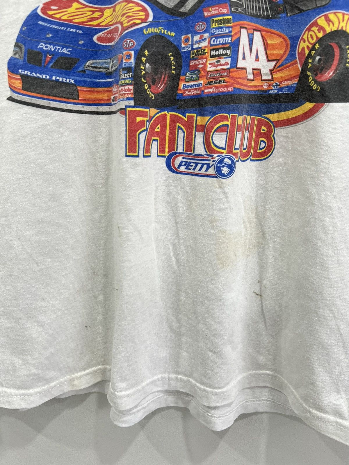 Vintage Vintage Sleeveless Racing Tee Shirt Petty hot wheels 1999 Size US XL / EU 56 / 4 - 4 Thumbnail