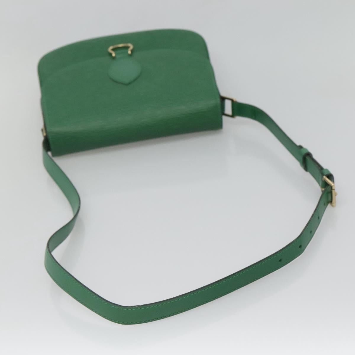 Louis Vuitton LOUIS VUITTON Epi Saint Cloud GM Shoulder Bag Green M52194 Size ONE SIZE - 7 Thumbnail