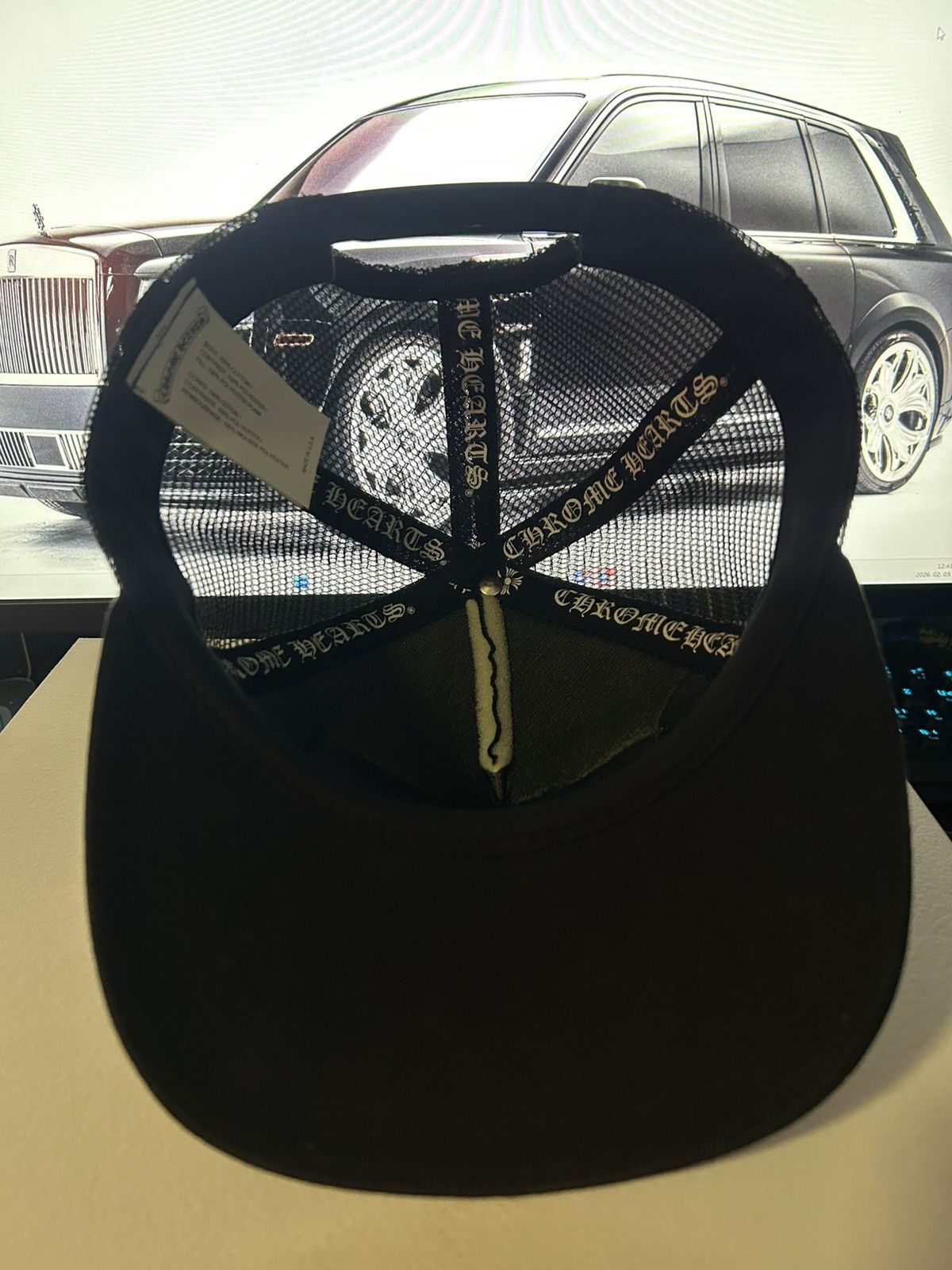 Chrome Hearts Chrome Hearts Hong Kong Trucker Hat Size ONE SIZE - 4 Thumbnail