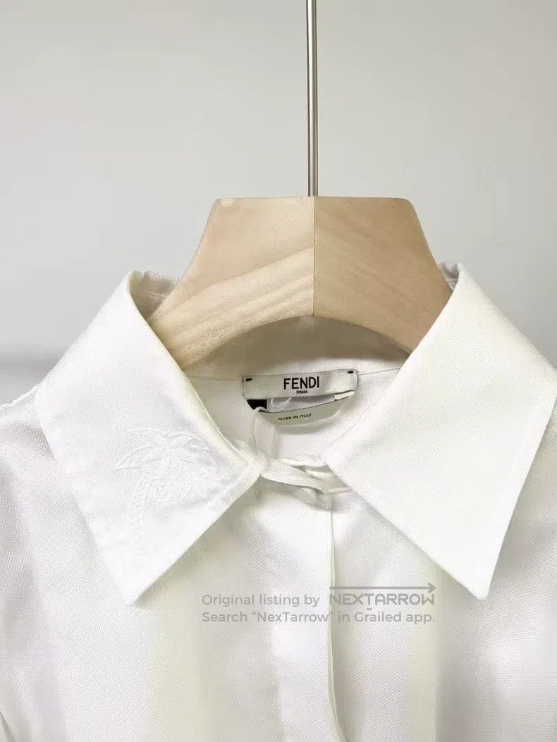 Fendi Fendi Off-Shoulder Shirt Size XS / US 0-2 / IT 36-38 - 3 Thumbnail
