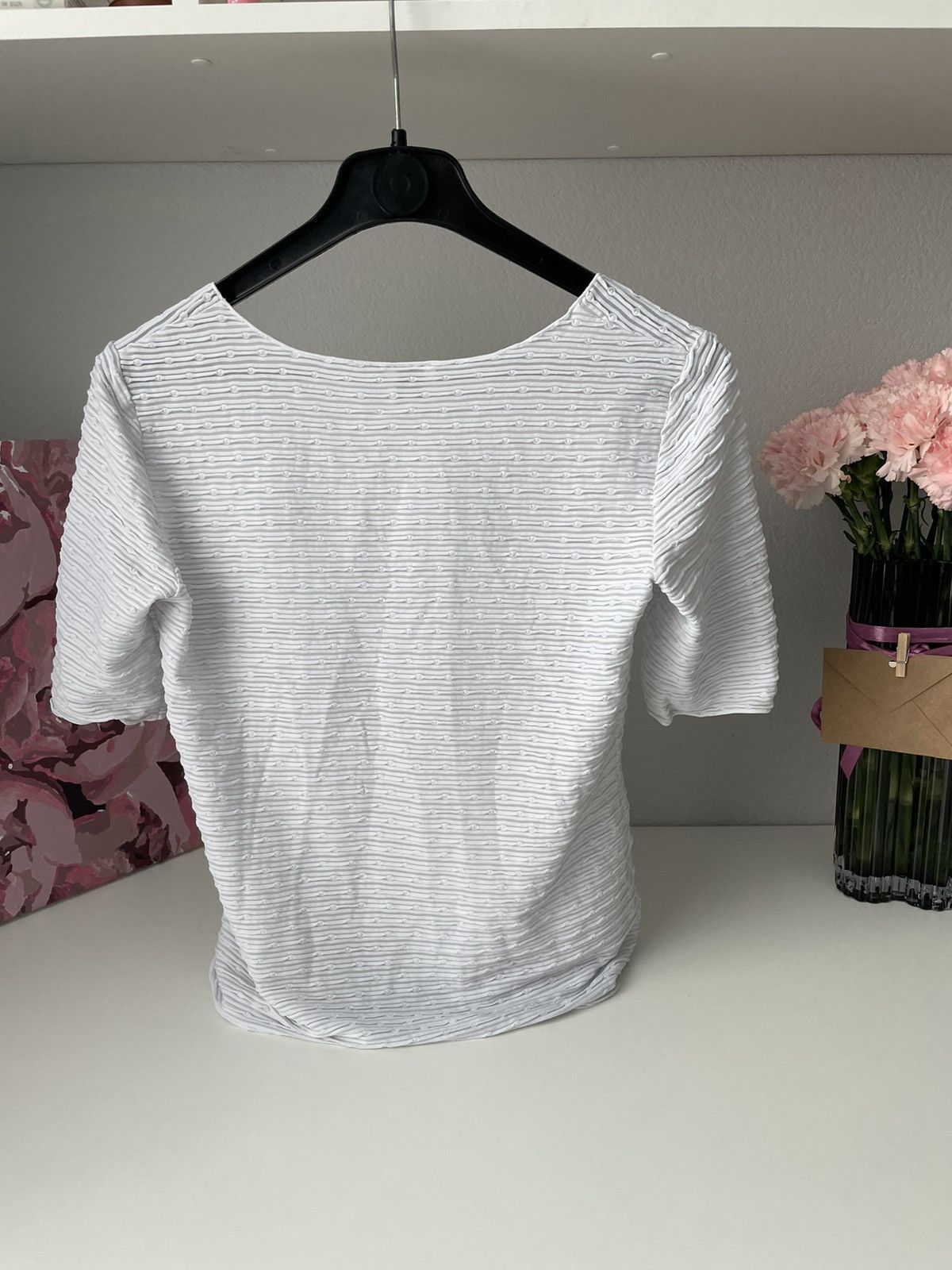Armani × Armani Collezioni Armani Collezioni Italy Collection Female Long Sleeve Shirt Size S / US 4 / IT 40 - 6 Thumbnail