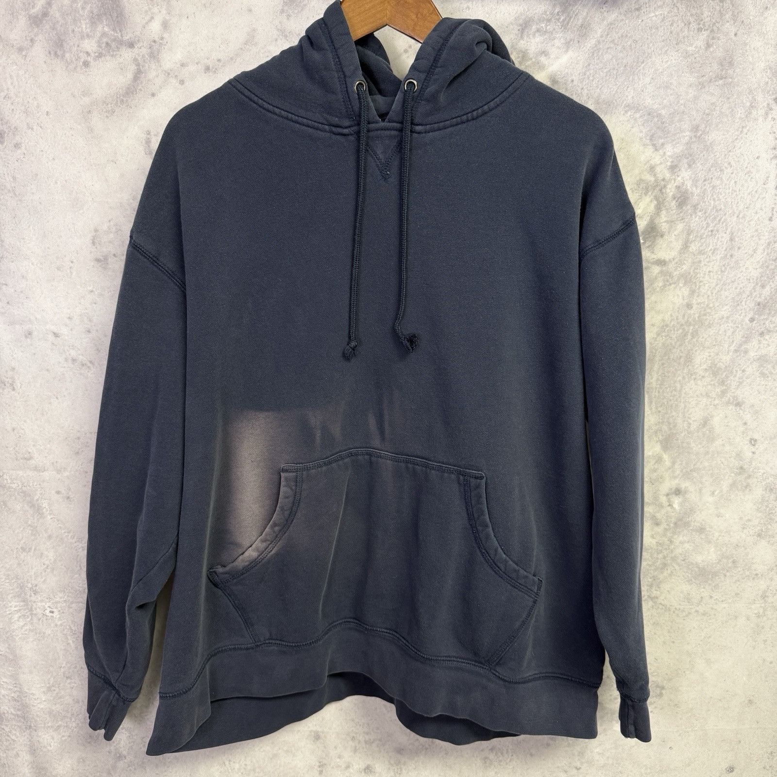 Foot Locker Vintage Foot Locker Hoodie Sweatshirt Mens 2XL Navy Blue Bla Size US XXL / EU 58 / 5 - 1 Thumbnail