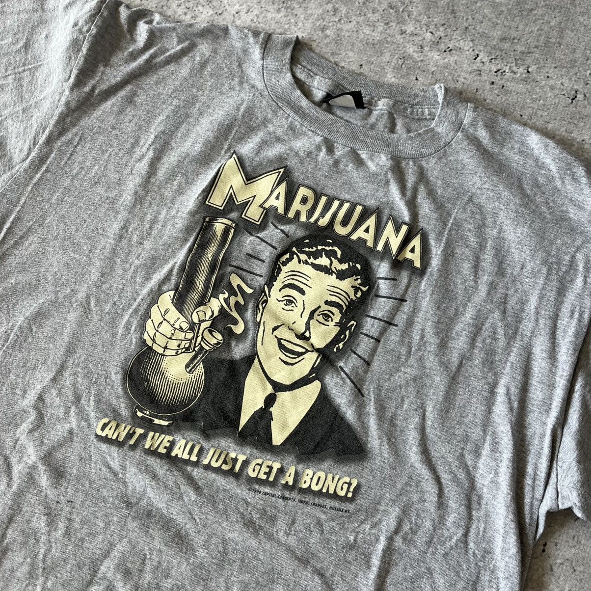Vintage Capital Concepts marijuana humor tee XL vintage 90s 1996 Size US XL / EU 56 / 4 - 4 Thumbnail