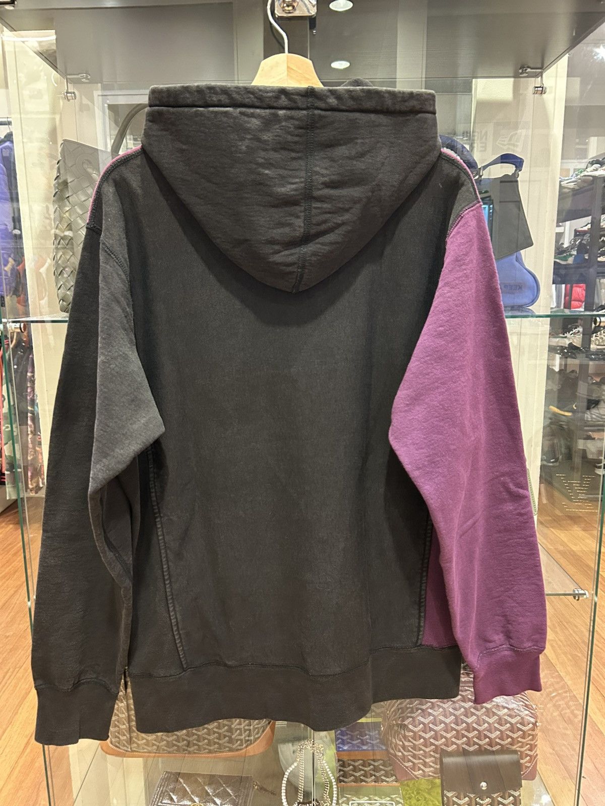 Supreme Supreme Split Cursive Hooded Sweatshirt Size US L / EU 52-54 / 3 - 2 Thumbnail
