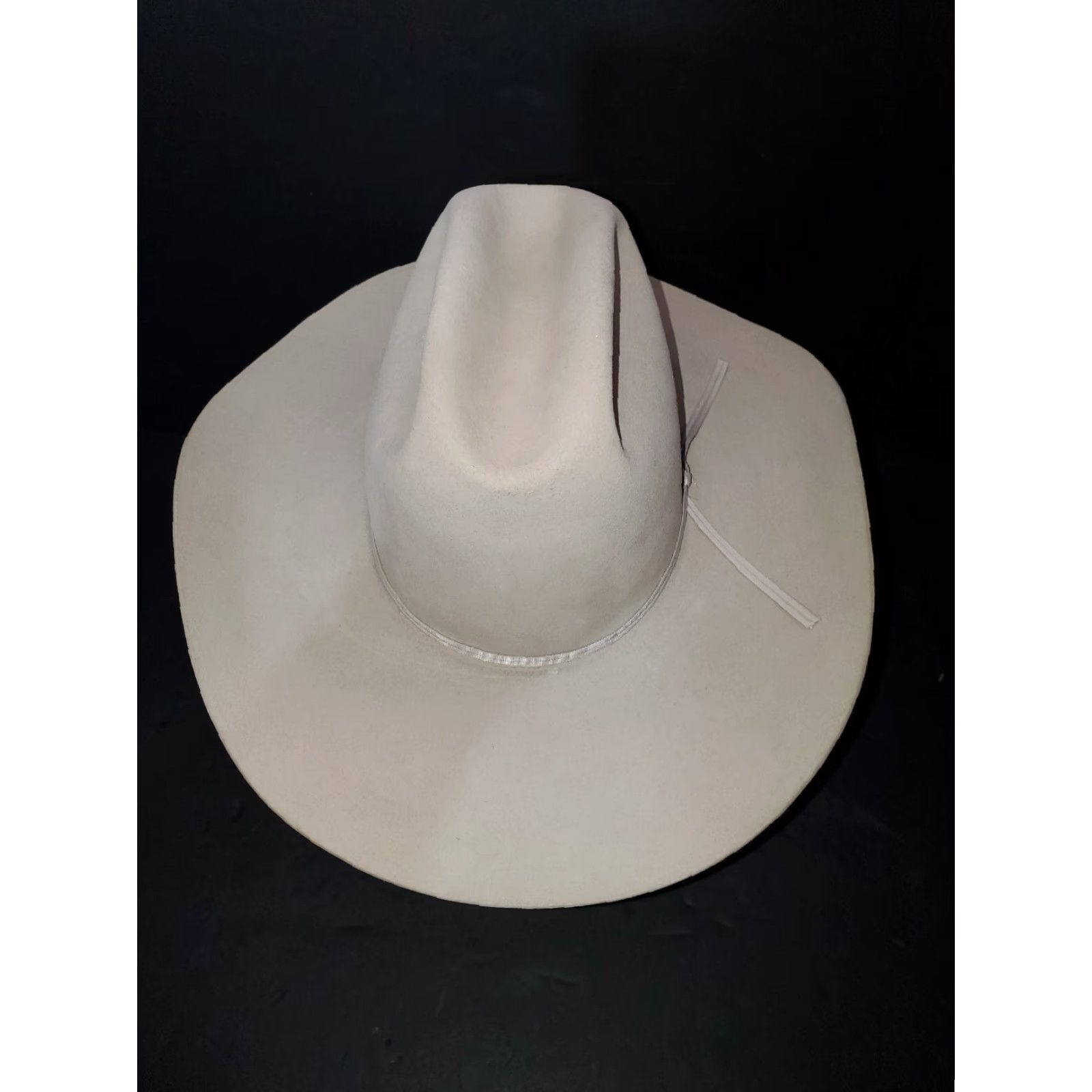 Vintage VINTAGE Resistol Cowboy Hat 3X Beaver Long Oval Ivory Size 6 5/8 Men's Western Size ONE SIZE - 3 Thumbnail