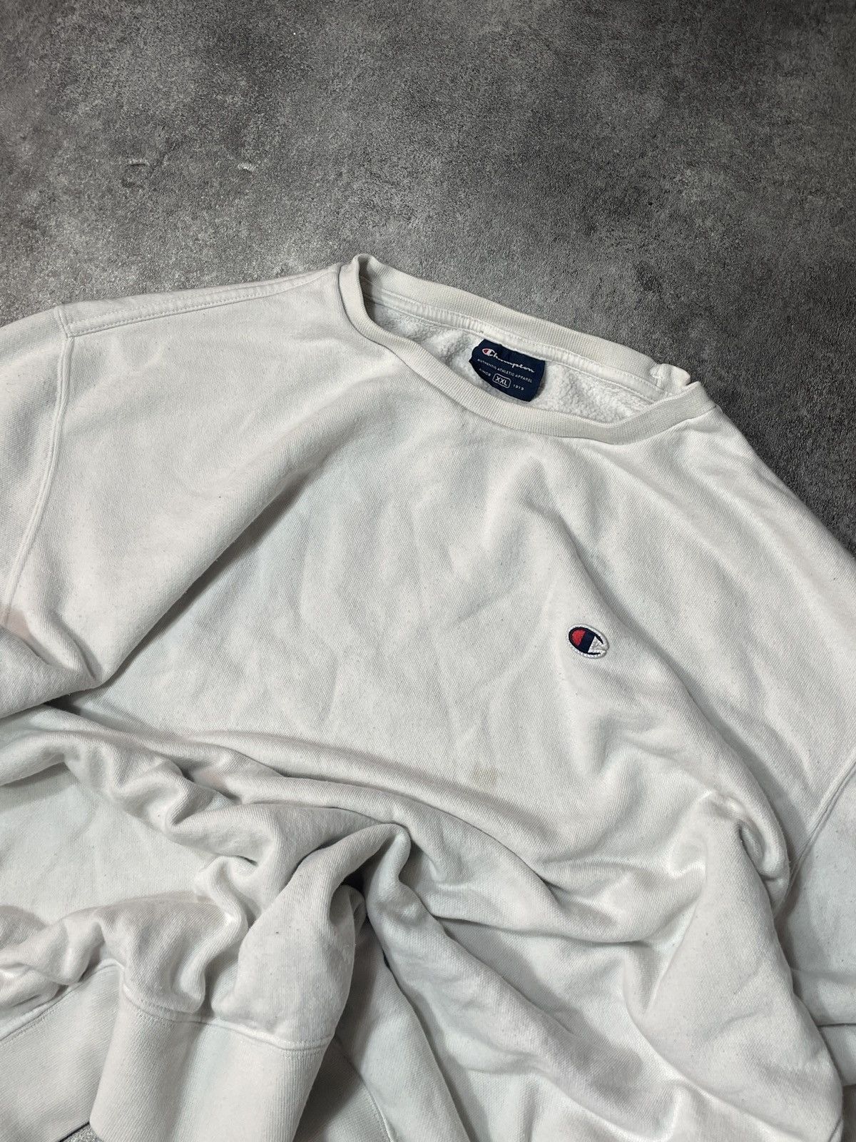 Champion 🔥RARE🔥Champion Vintage Y2K USA Sweatshirt Crewneck Boxy Size US XXL / EU 58 / 5 - 2 Thumbnail