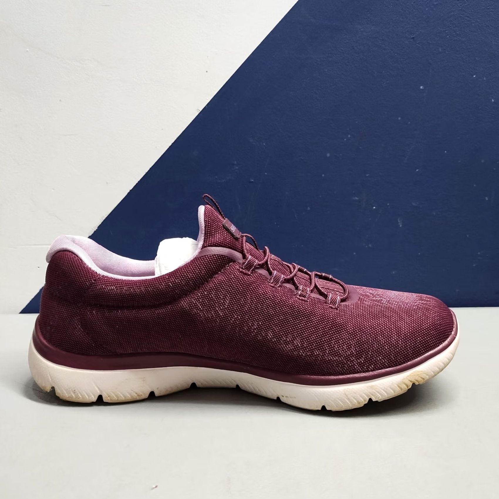 SKECHERS Skechers Gleaming Dream Sneakers Womens Size 8 Purple White Lace-Up - Skechers Shoes - 150117 - Vintage: N/A Size US 8 / IT 38 - 6 Thumbnail