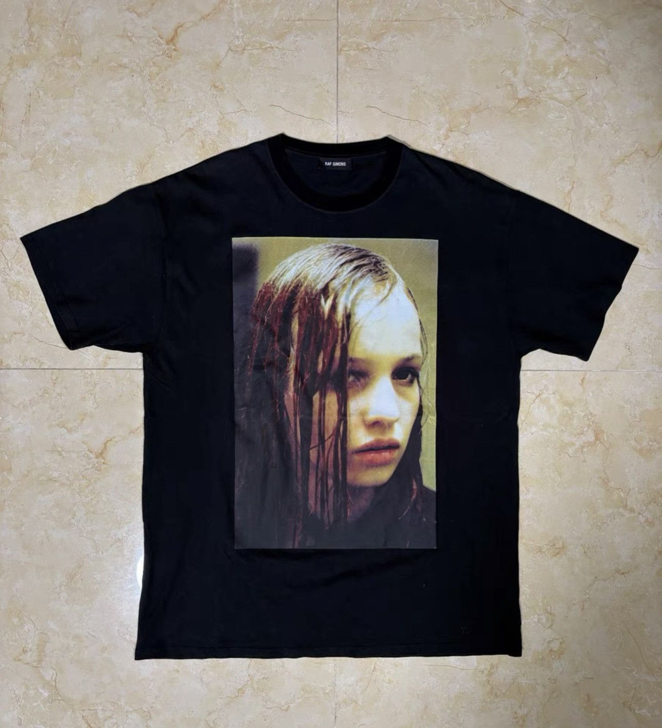 Raf Simons Raf Simons Christiane F. White Detlef T Shirt | Grailed