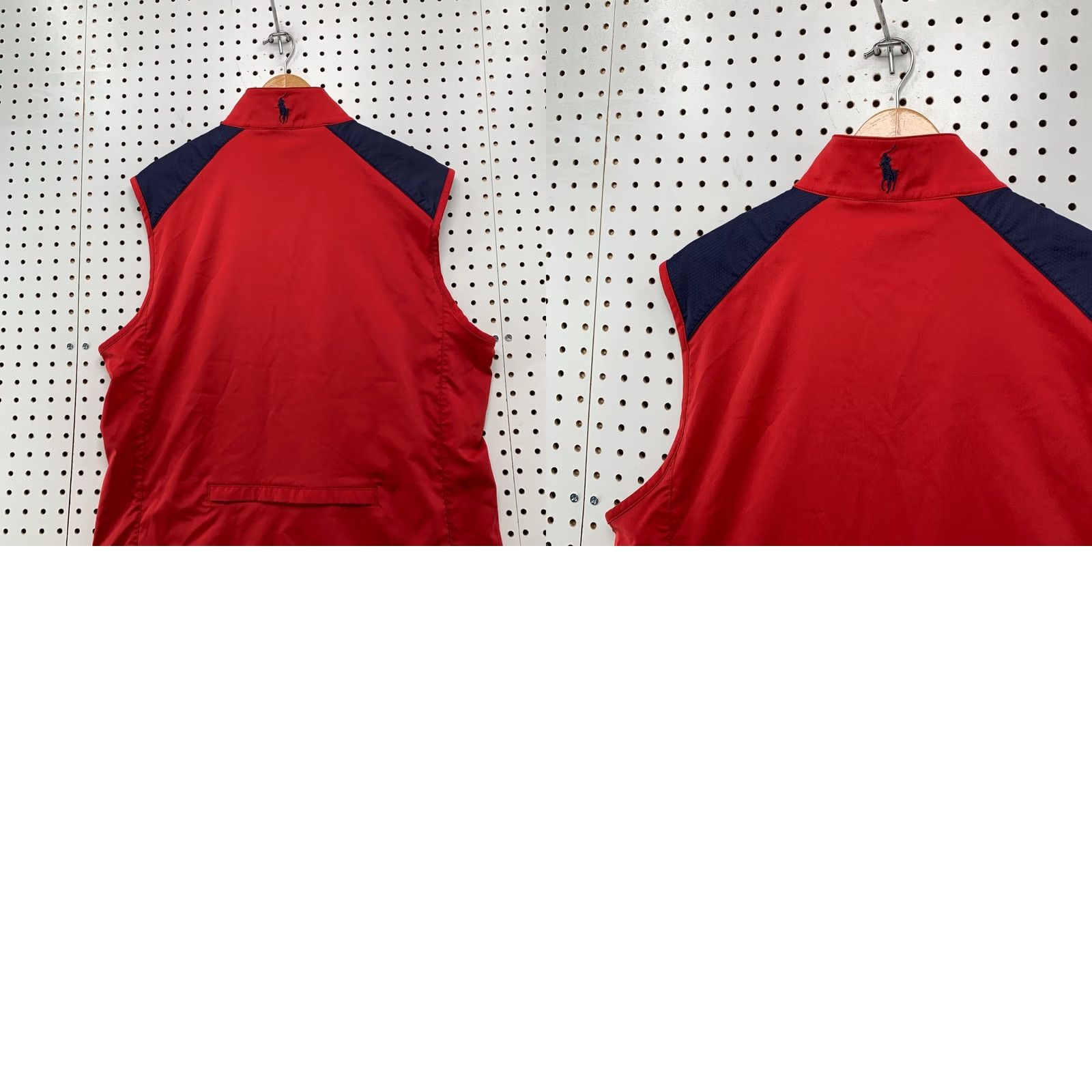 Polo Ralph Lauren VINTAGE Polo Golf Ralph Lauren Vest Mens Large Red Sleeveless Zip Preppy Golf Mens Size US L / EU 52-54 / 3 - 8 Thumbnail
