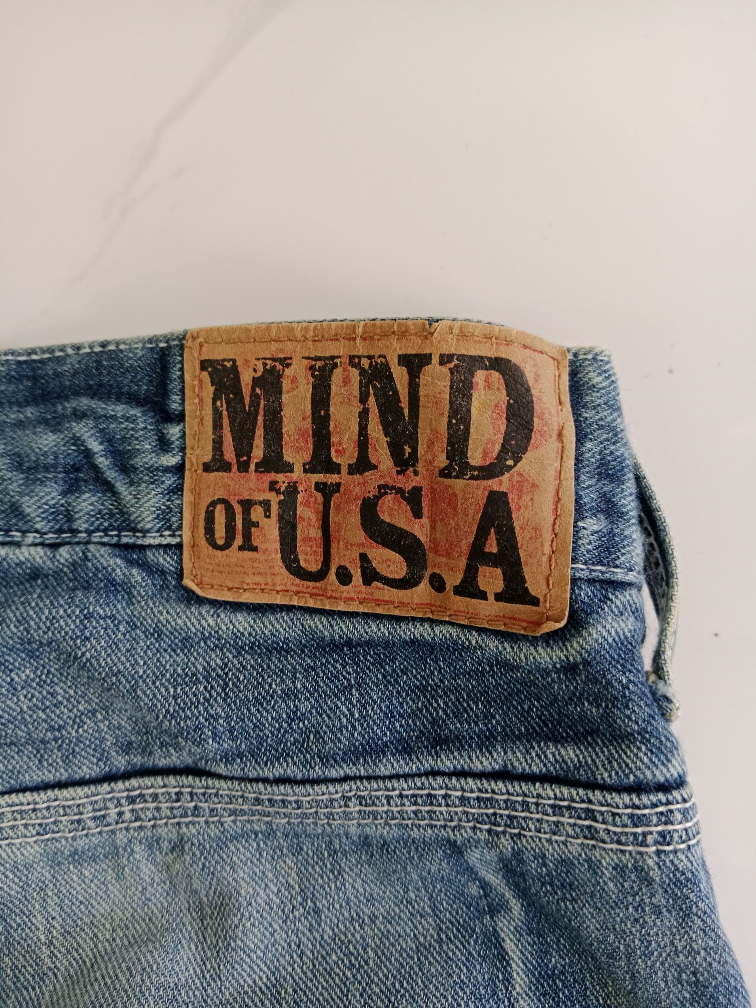 Indian Motorcycle MIND Of USA Jeans Motorcycle Denim American Indian Size US 32 / EU 48 - 13 Thumbnail