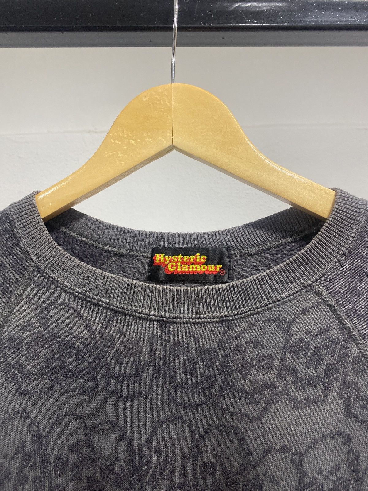 Hysteric Glamour Hysteric Glamour💥 Skull Fullprint Sweater 80s Size XS / US 0-2 / IT 36-38 - 13 Thumbnail