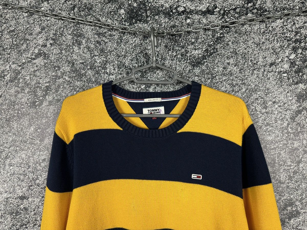 Tommy Hilfiger Tommy Jeans Striped Knit Sweater Pullover Hilfiger Size L Size US L / EU 52-54 / 3 - 2 Thumbnail