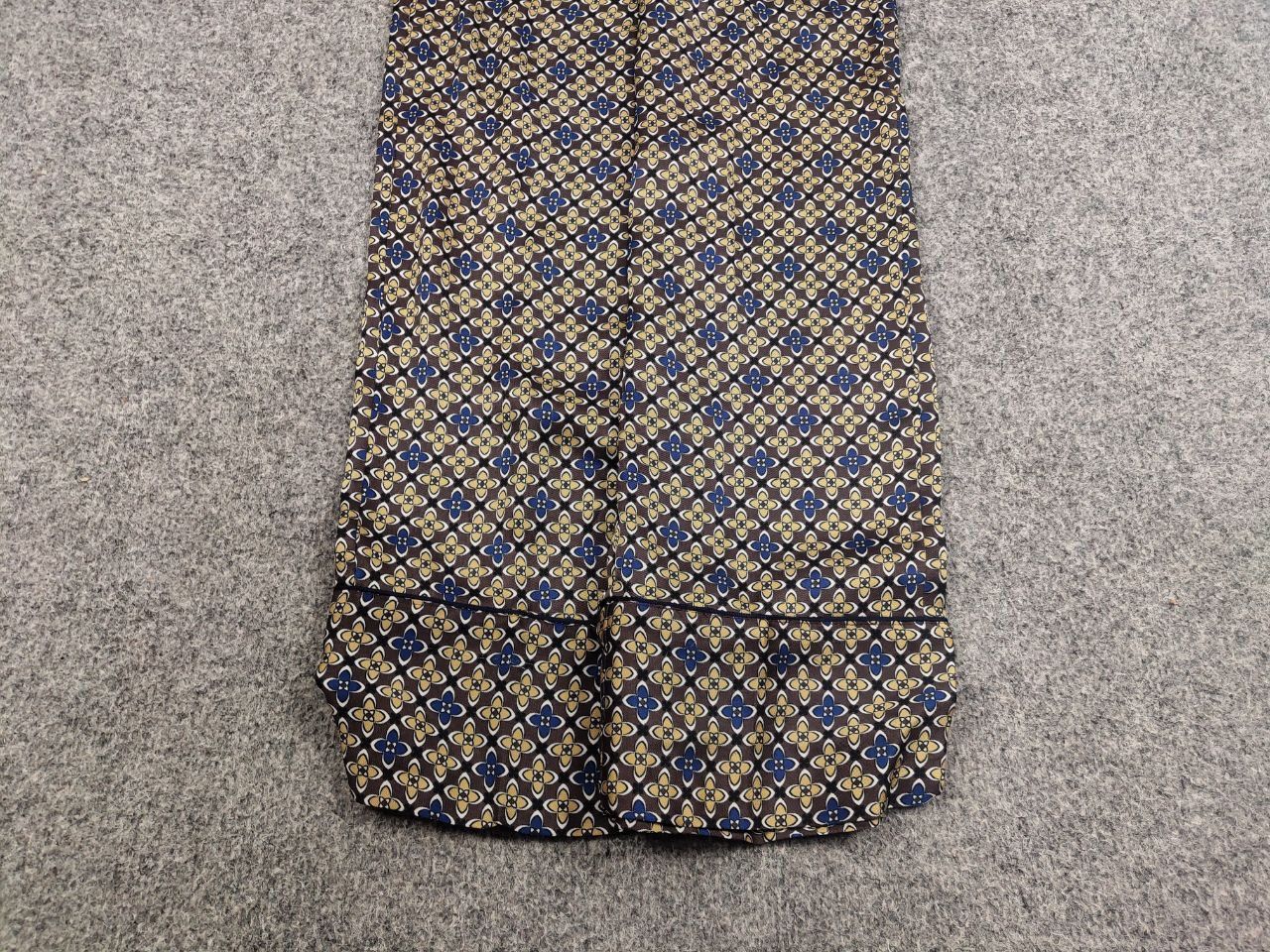 Sandro Sandro Dany Trouser Pants in Floral Print Dark Brown Tan Size 34" / US 12 / IT 48 - 5 Thumbnail