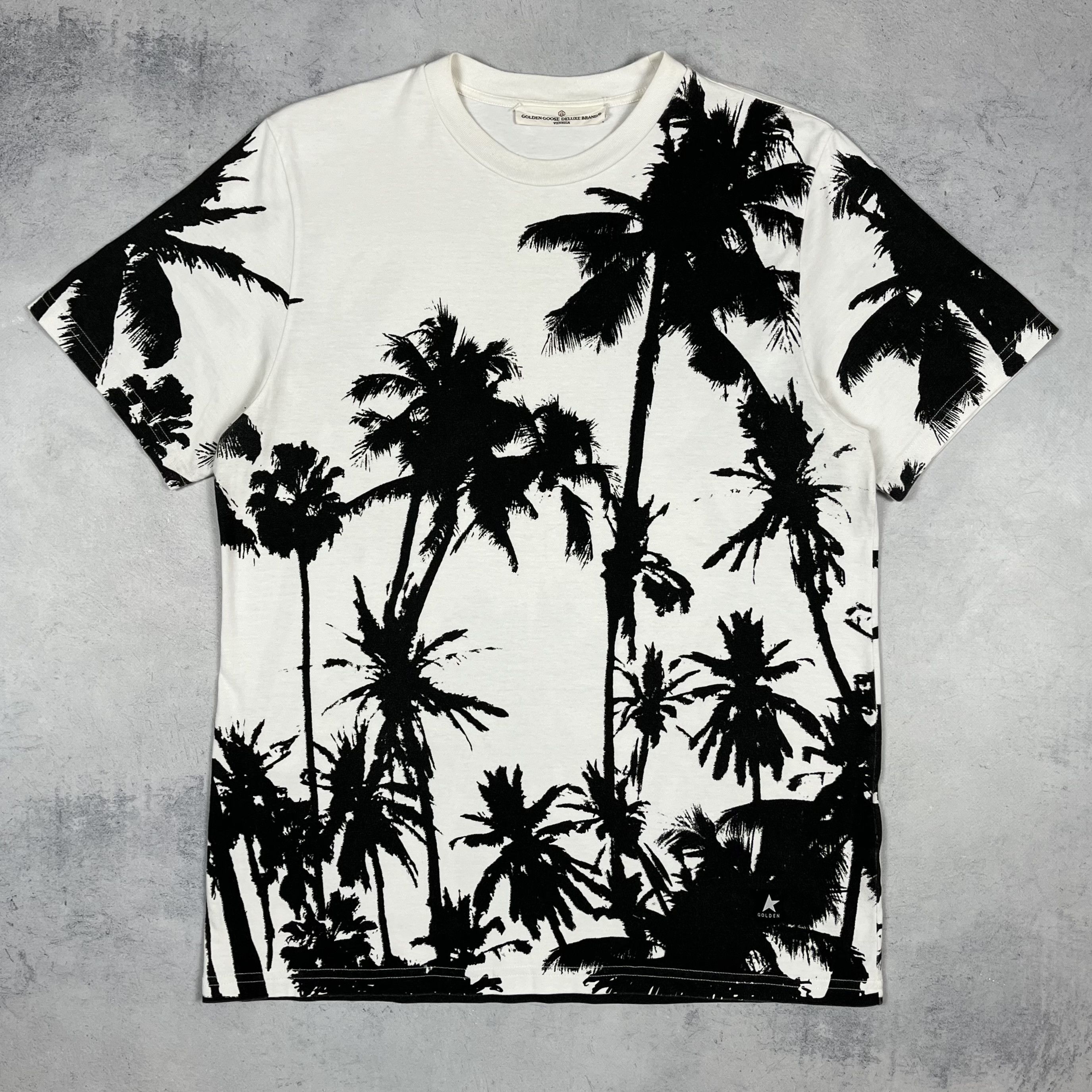 Golden Goose Golden Goose Palm Printed T Shirt Size US M / EU 48-50 / 2 - 2 Thumbnail
