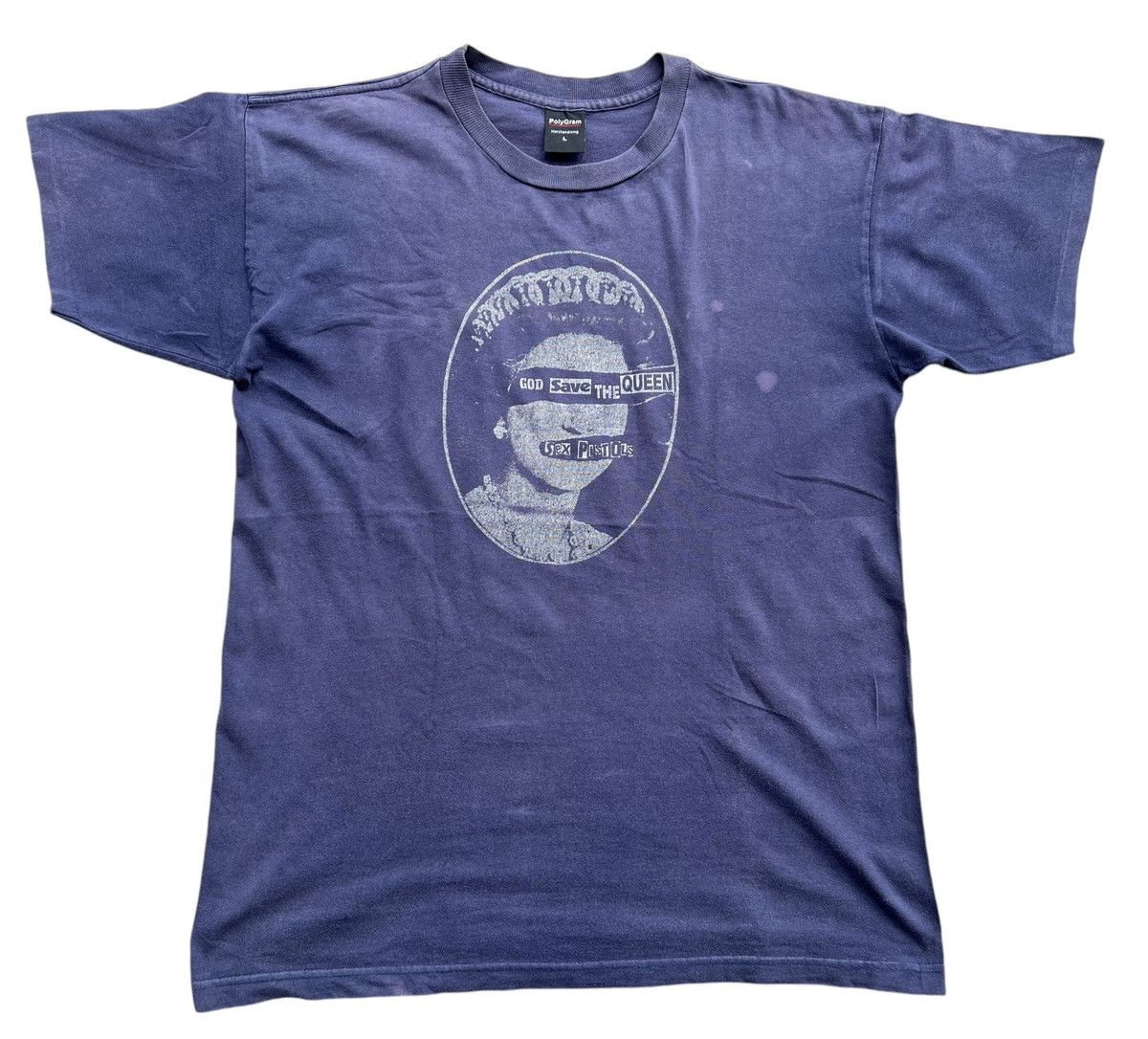 Band Tees 🔥Crazy Rare 90’s God Save The Queen Sex Pistols Band T-shirt Size US L / EU 52-54 / 3 - 2 Thumbnail