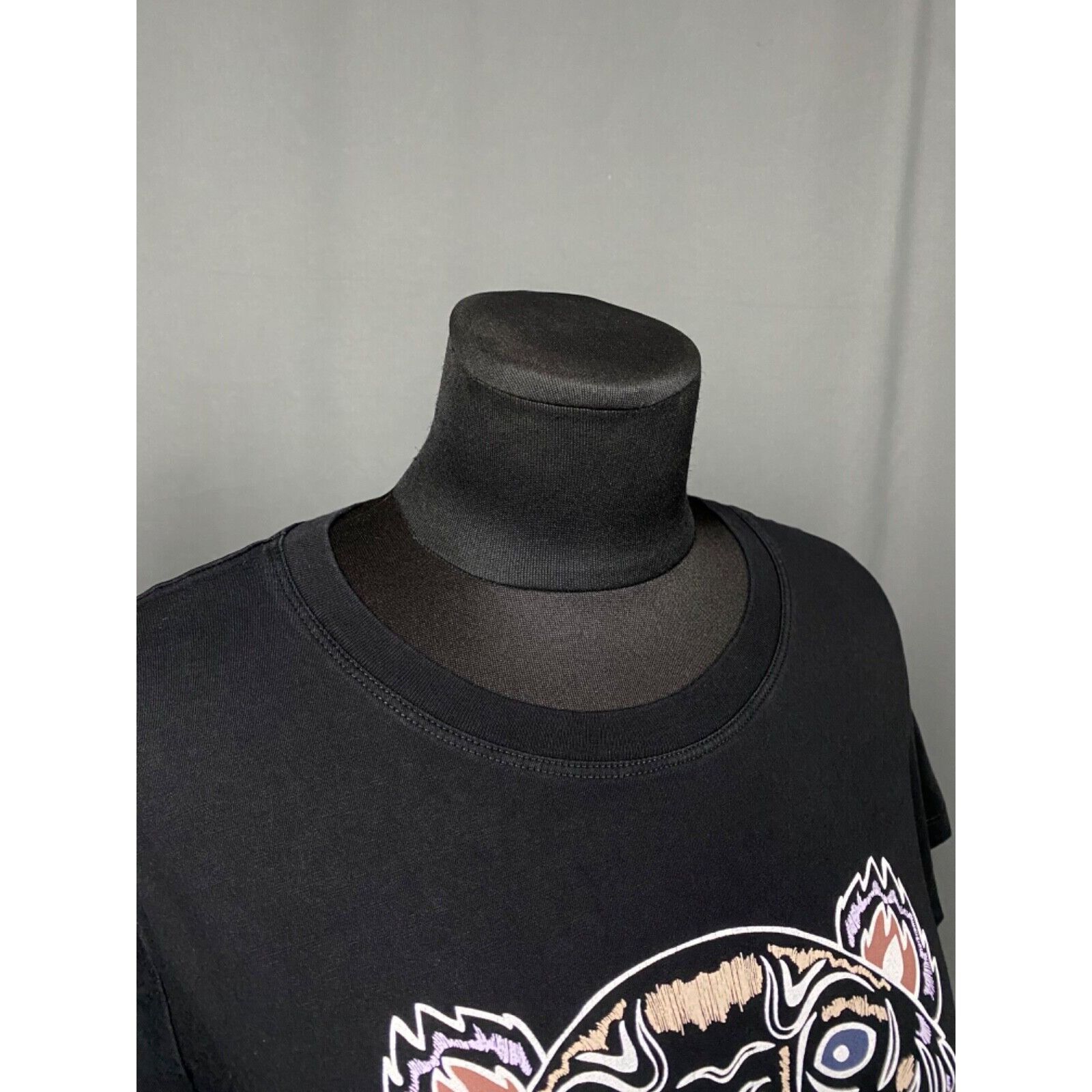 Kenzo MINT! Kenzo Big Logo Women's Black T-Shirt Size S Size S / US 4 / IT 40 - 6 Thumbnail