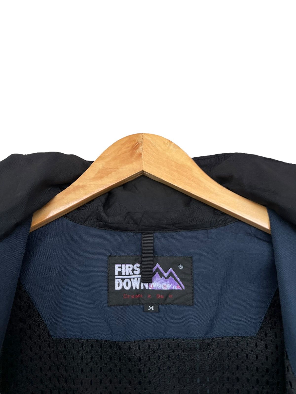 Vintage Vintage 90s First Down Retro Jacket Size US L / EU 52-54 / 3 - 11 Thumbnail