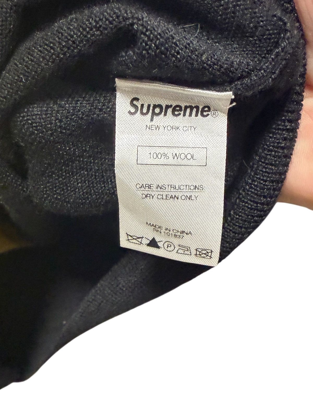Supreme Supreme Corner Stripe Polo 100% Wool Sweater SS19 Size XL Size US XL / EU 56 / 4 - 4 Thumbnail