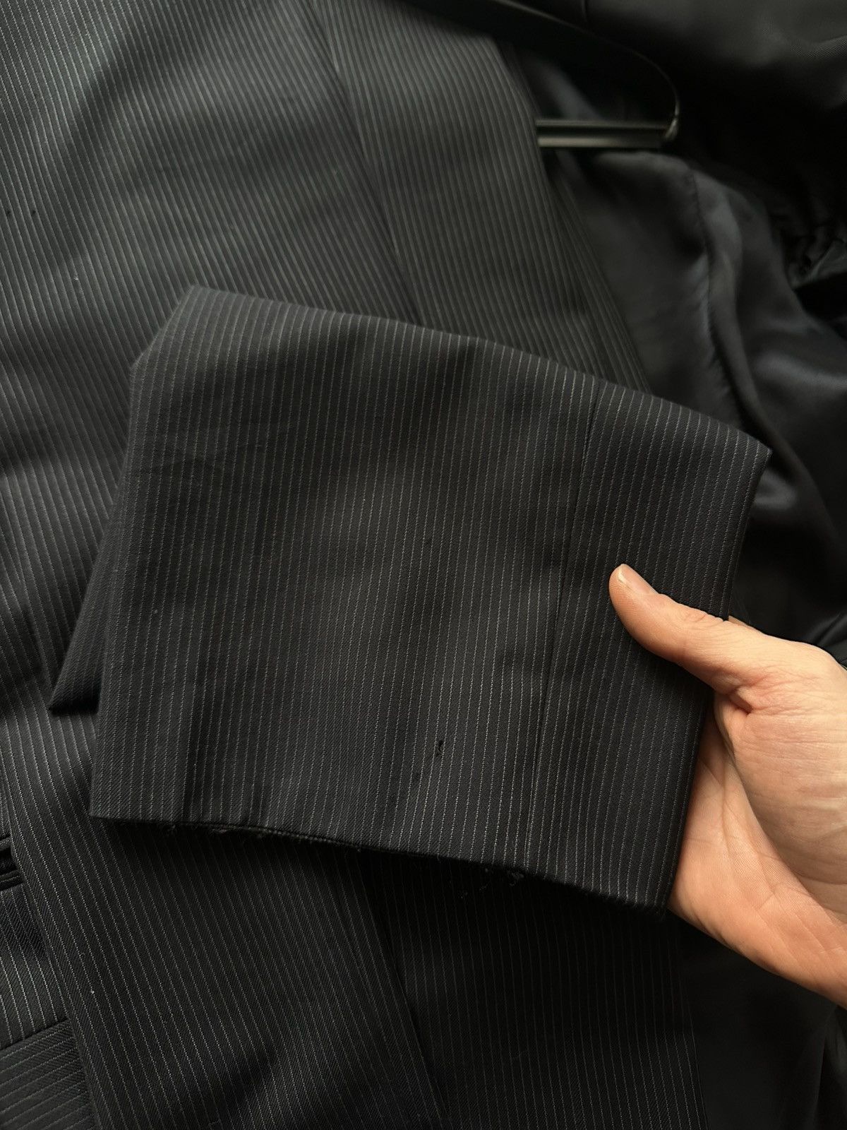 Helmut Lang Rare Archive Helmut Lang Pinstriped Suit (48/M) Size 38R - 9 Thumbnail