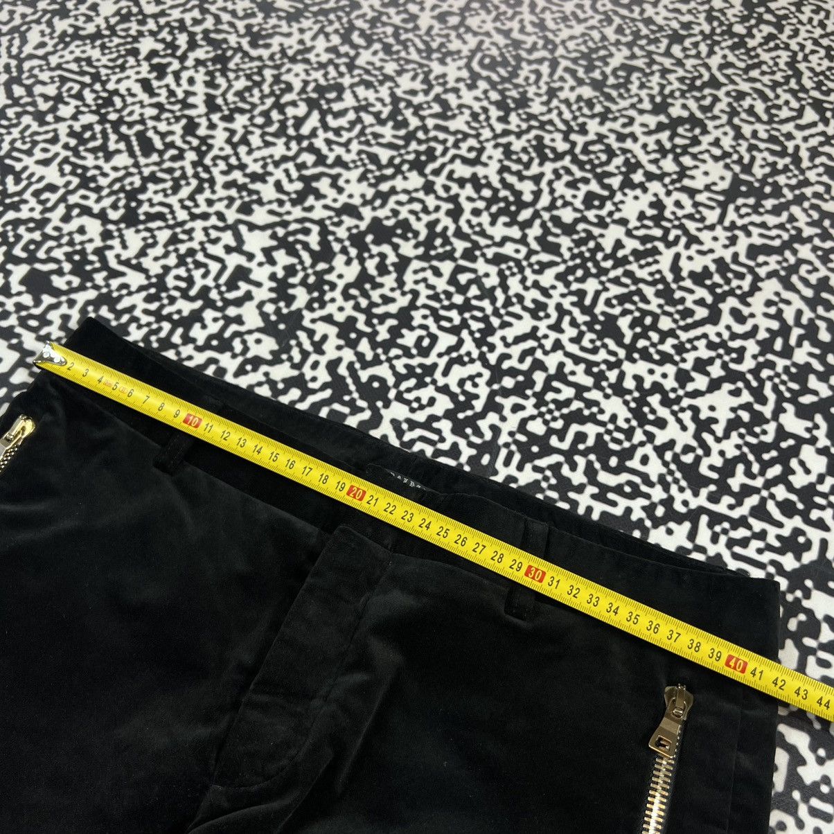 Balmain BALMAIN Velour Casual Luxury Pants Y2K Style Size 29" - 14 Thumbnail