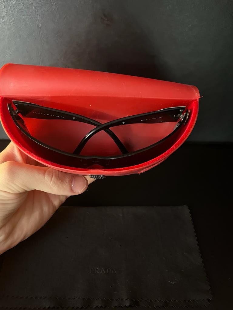 Prada Oculos 2004 Prada Chrome Wave Visor Size ONE SIZE - 3 Thumbnail