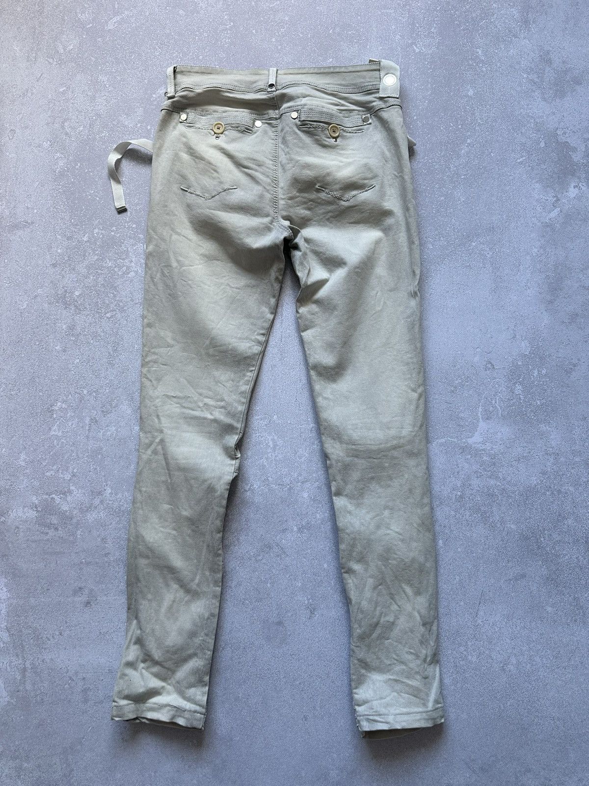 Designer jeans women HIGH avantgarde style UK 8 Size 27" / US 4 / IT 40 - 15 Thumbnail